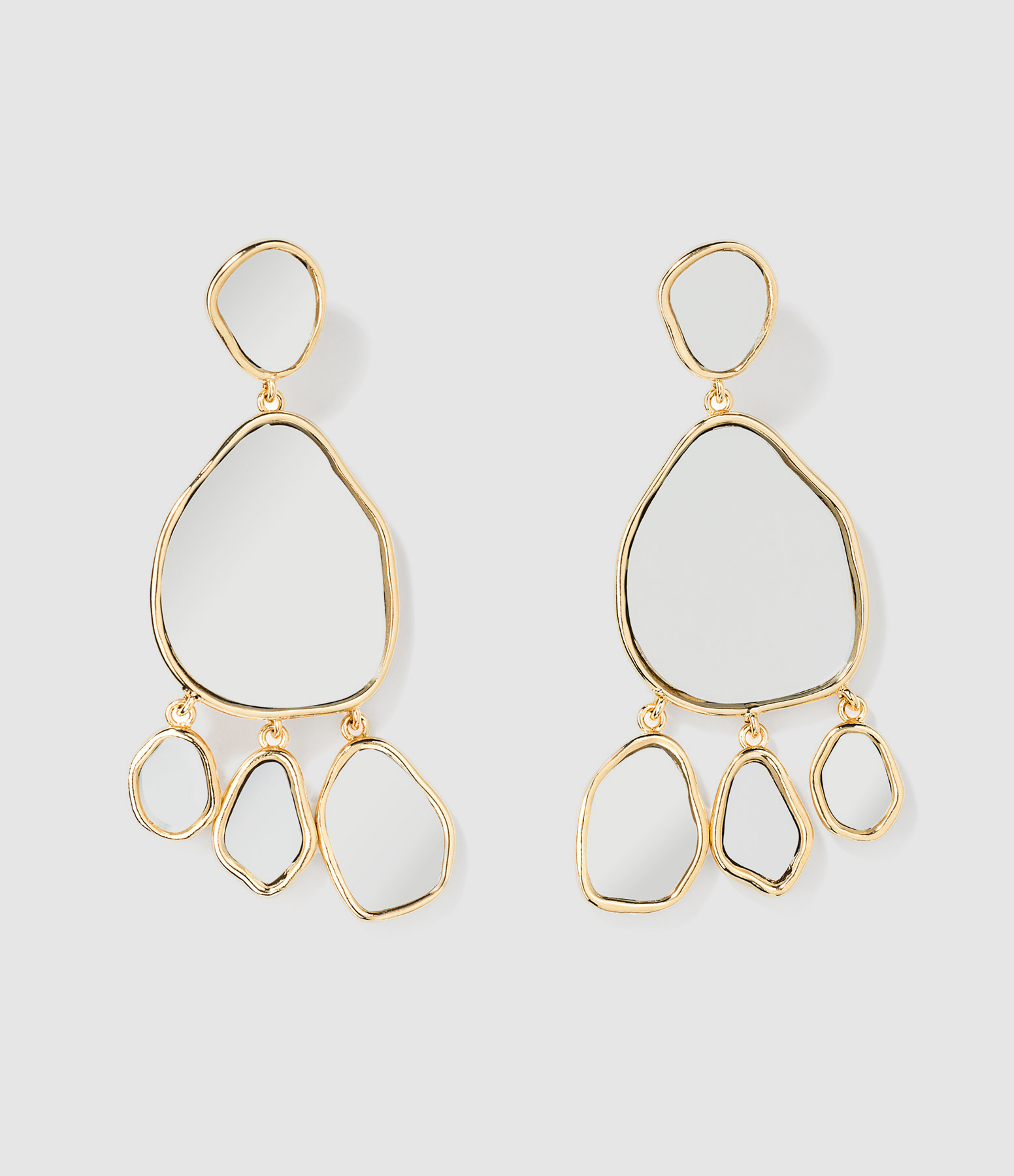 Ciottolo Mirror Earrings