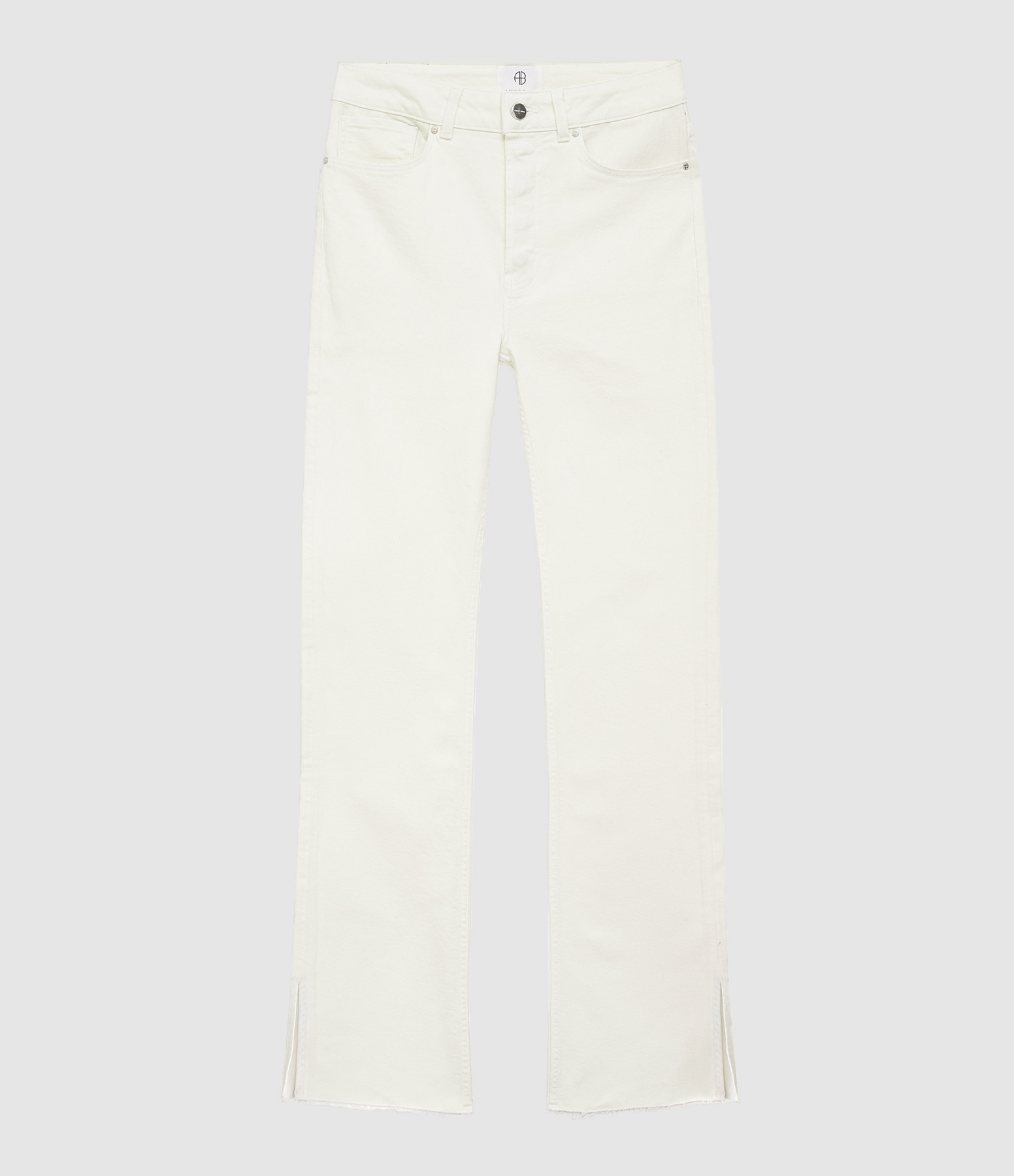 Organic Cotton Jeans in Cream
