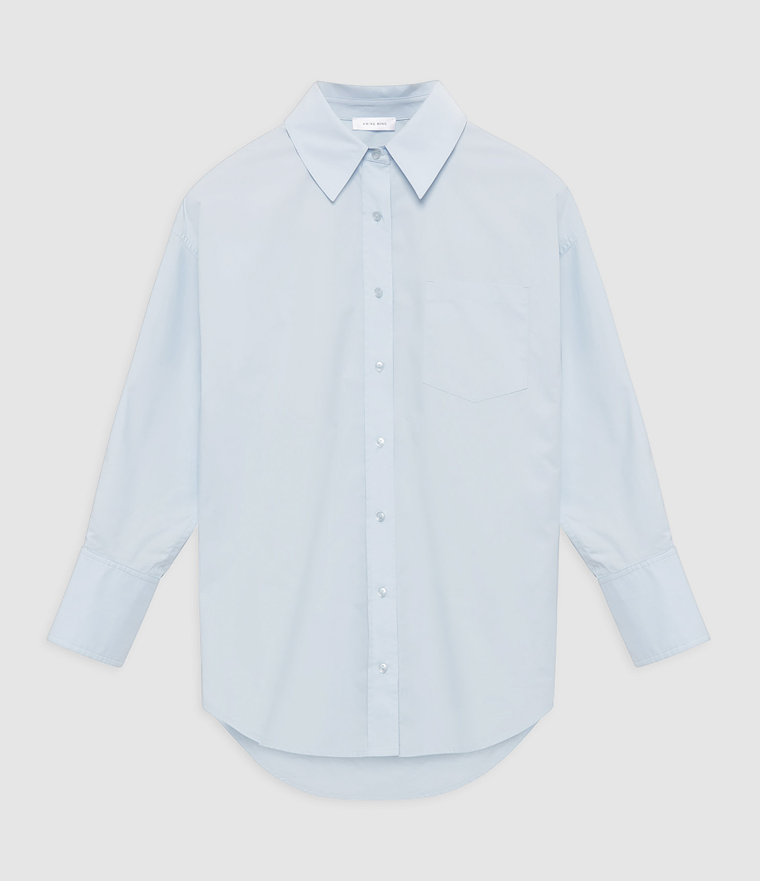 Mika Blue Cotton Shirt