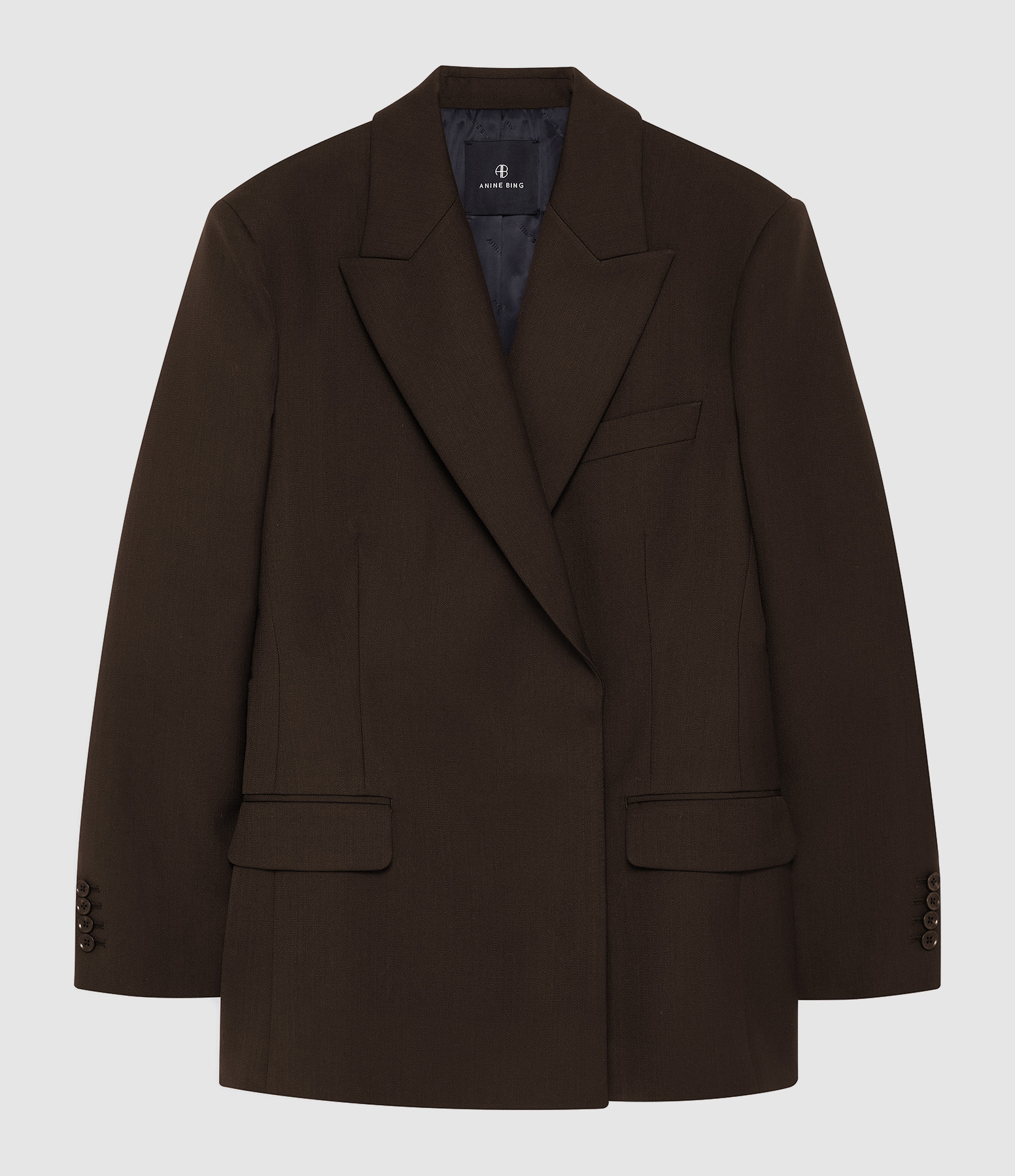 Aretha Dark Brown Blazer