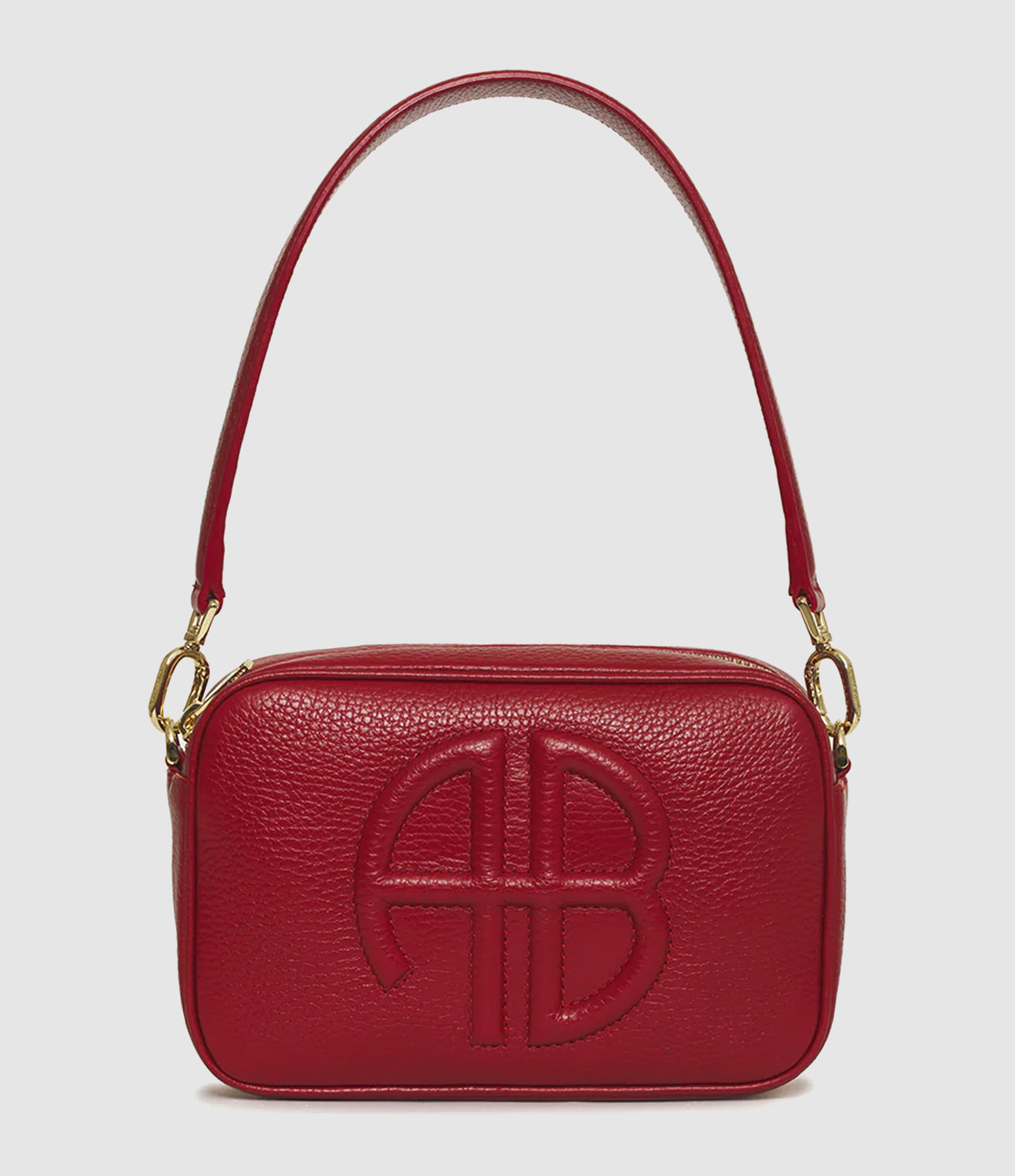 Lili Red Pebbled Bag