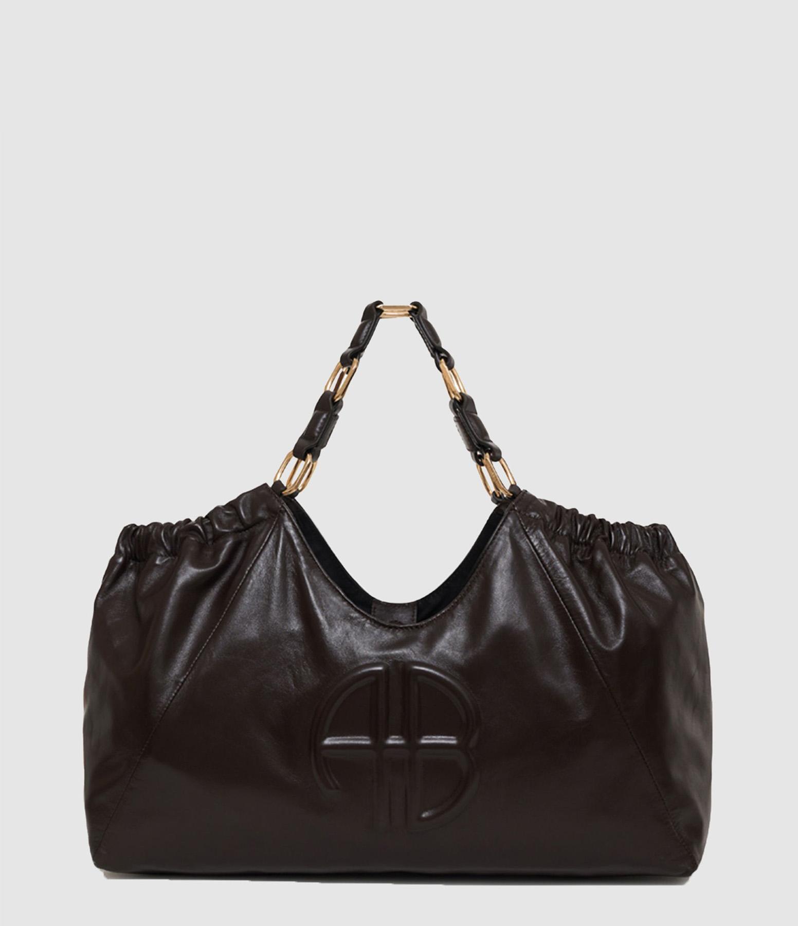 Kate Medium Handbag – Dark Brown