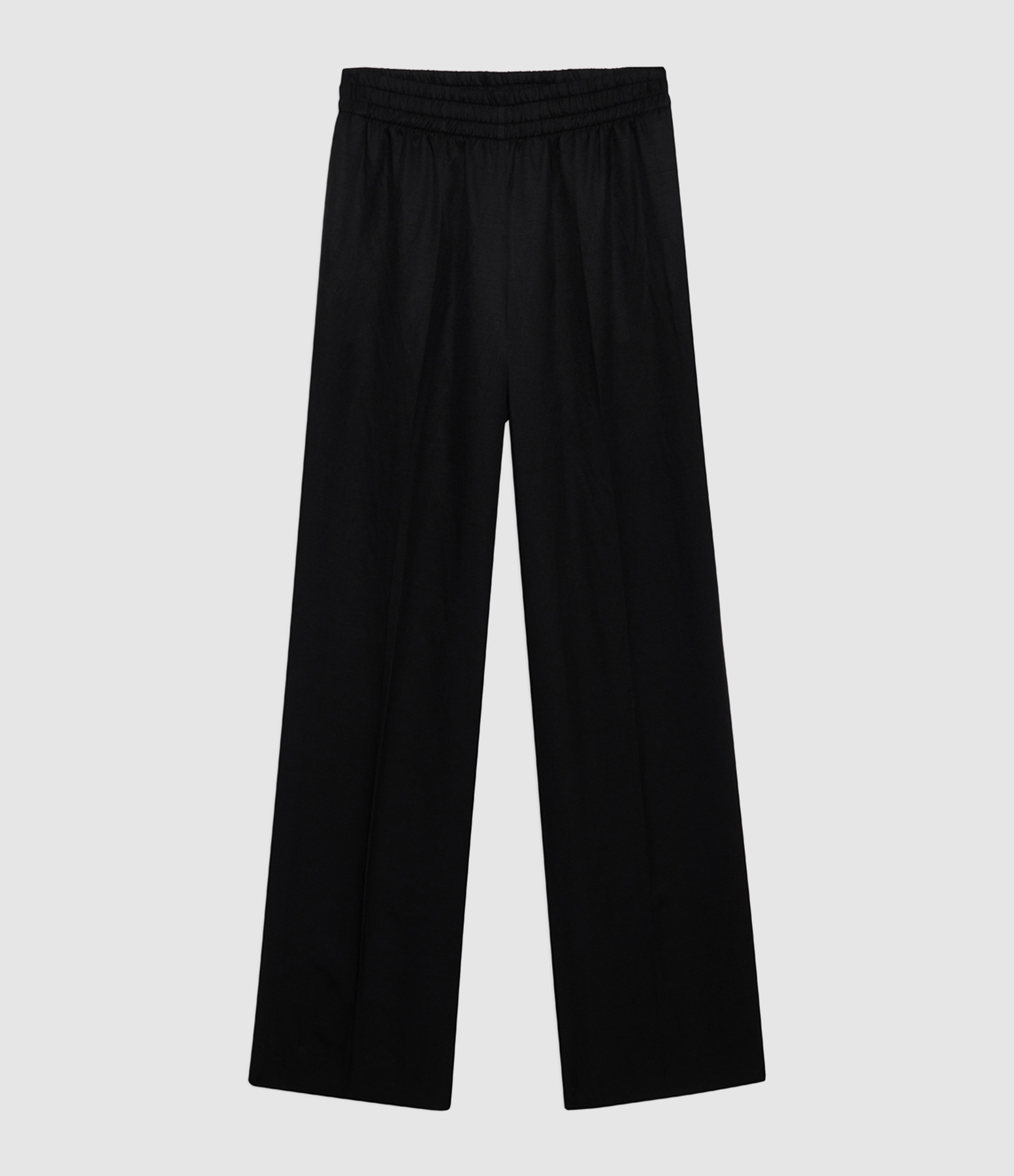 Soto Linen Blend Black Trousers