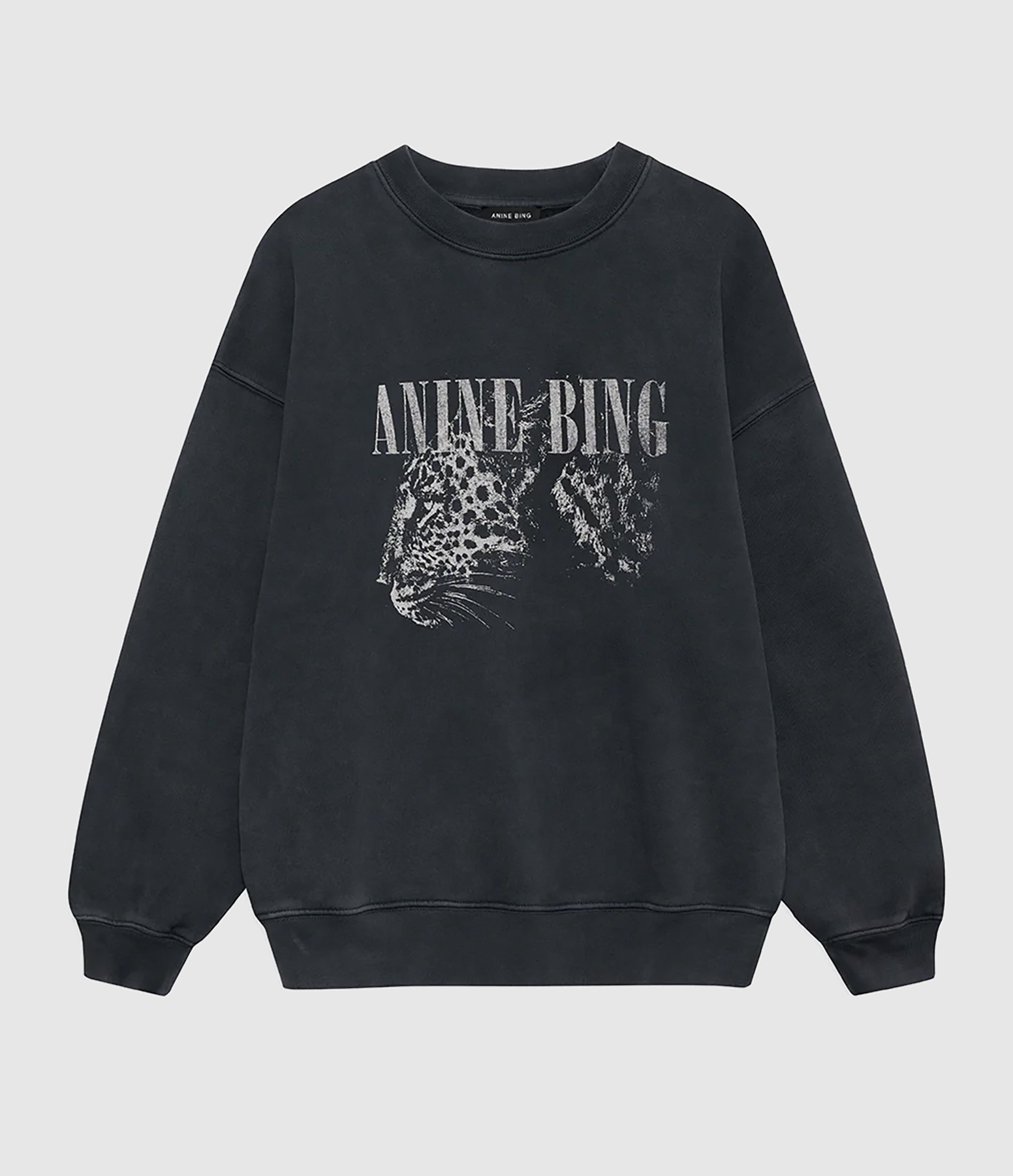 Black Faded Spencer Sweatshirt