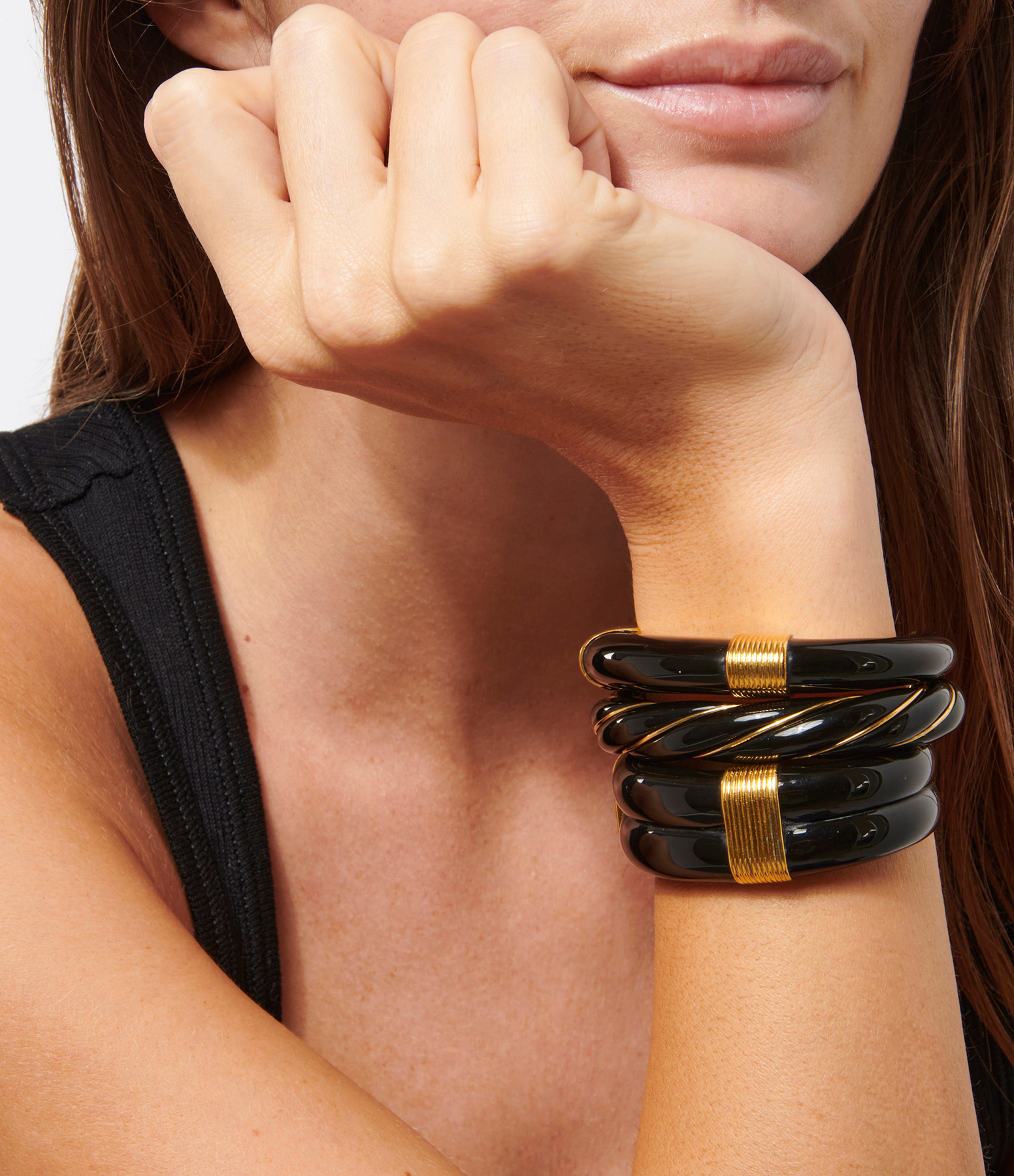 Diana Black Bracelet