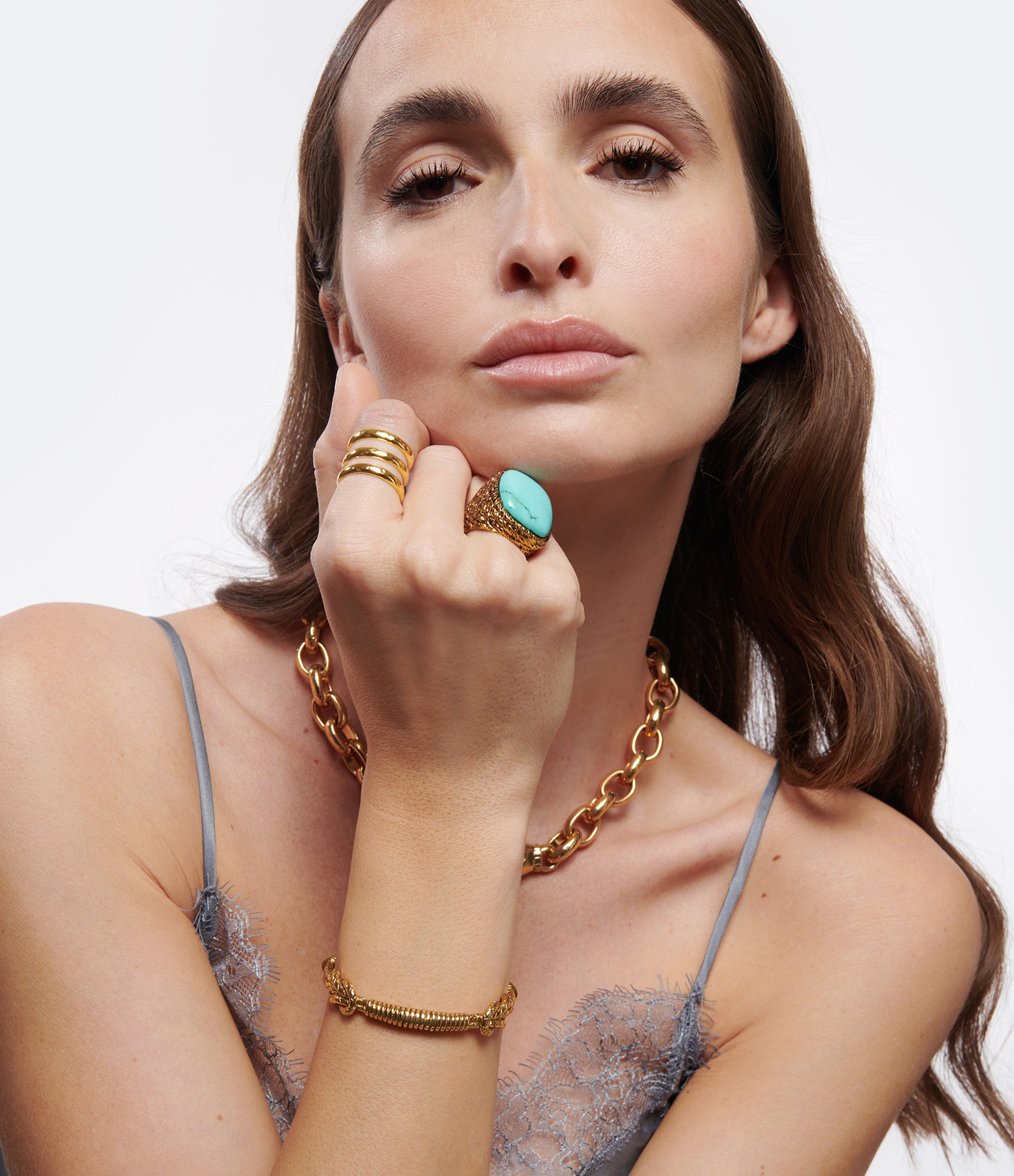 Golden Serpent Tao Bracelet