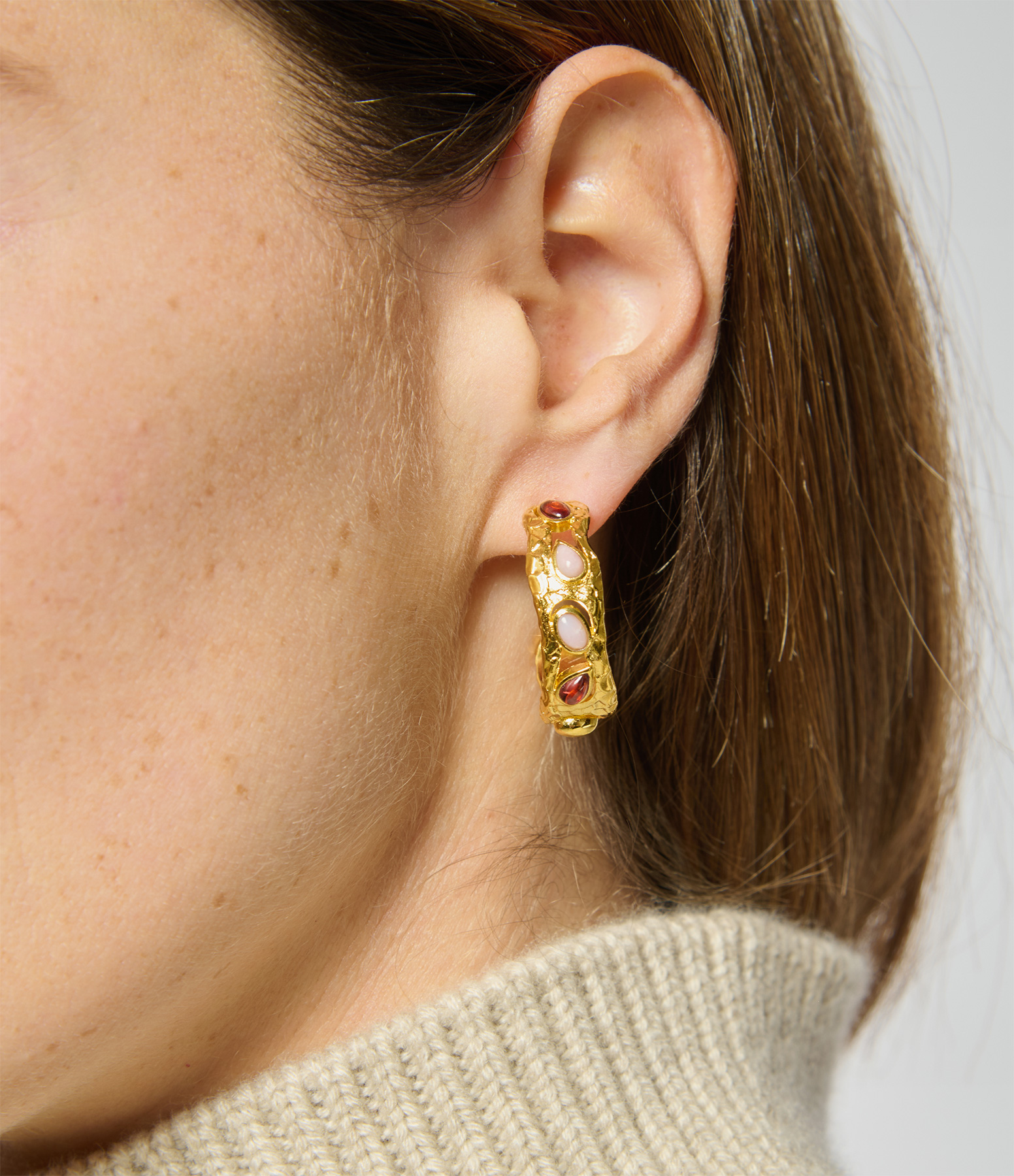 Atalide Gold Hoop Earrings