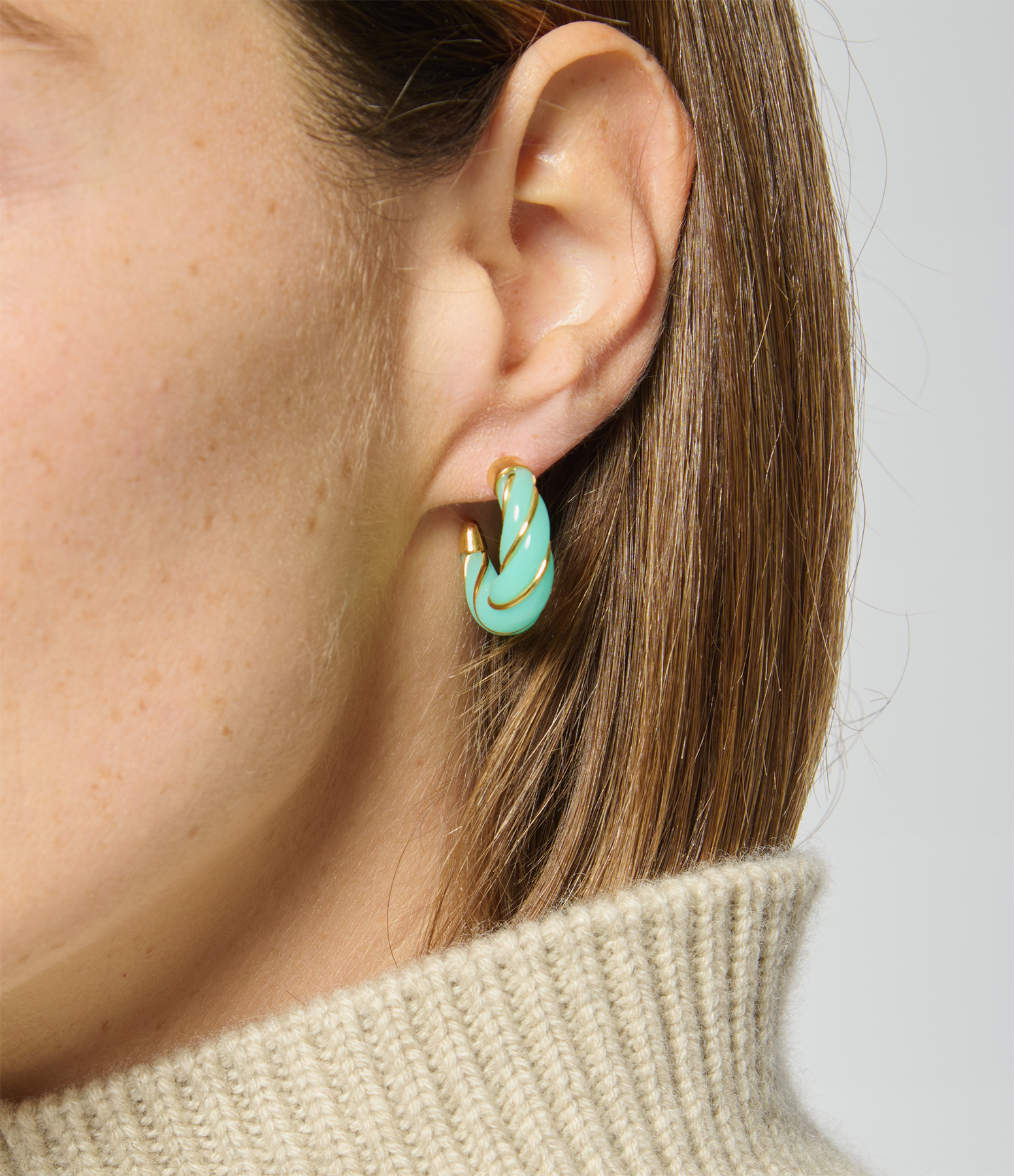 Diana Aqua Earrings