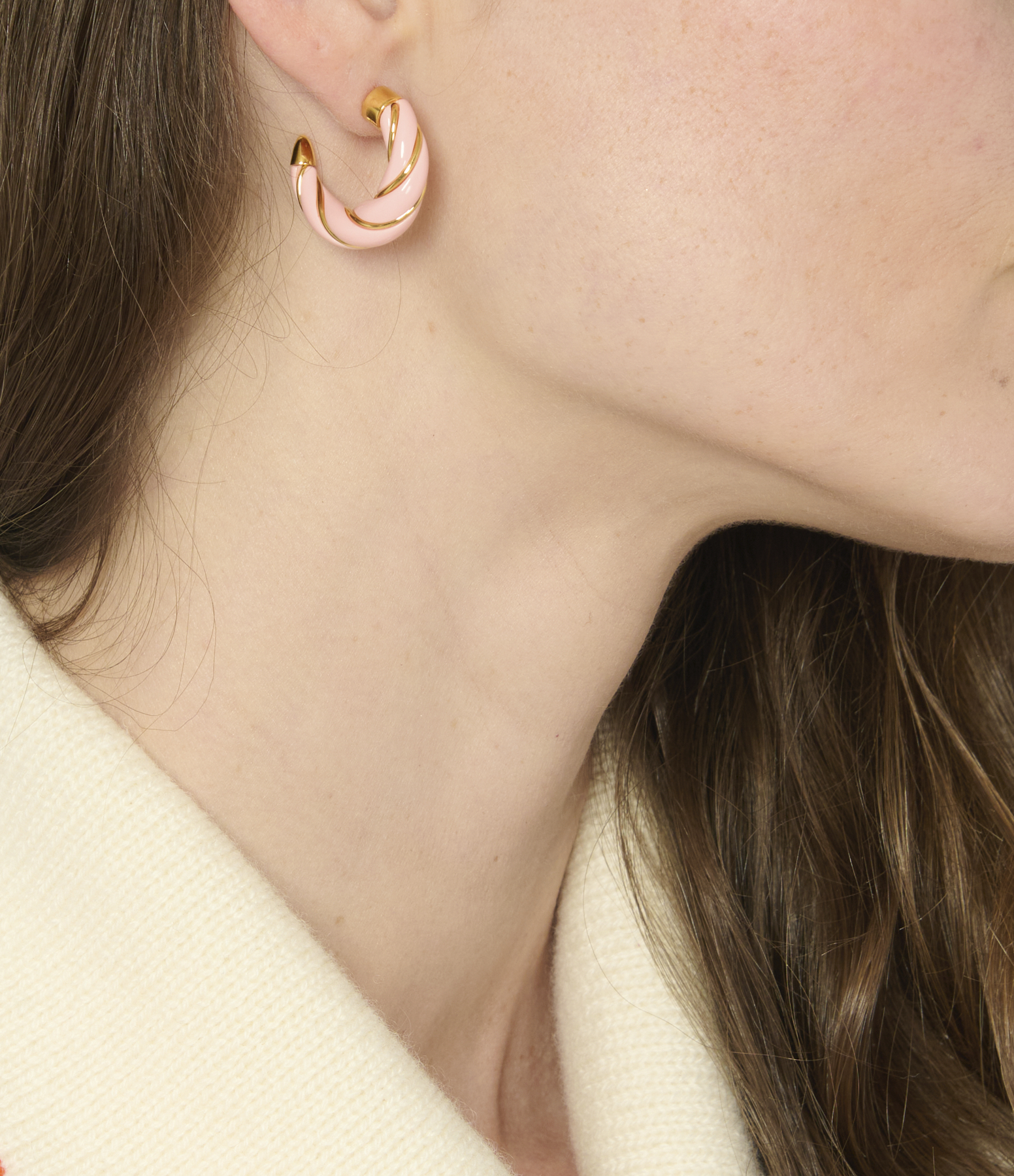Diana Baby Pink Earrings