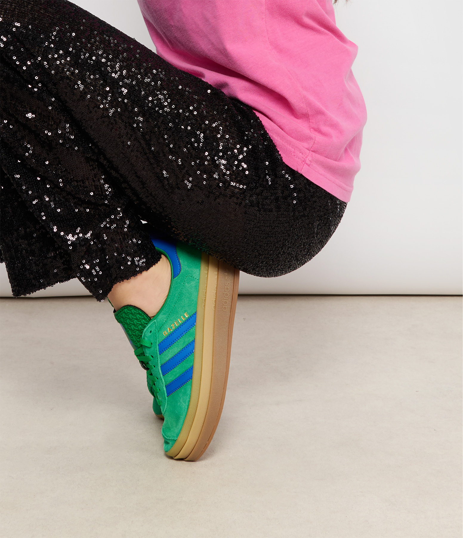 Gazelle Bold Trainers – Green, Blue