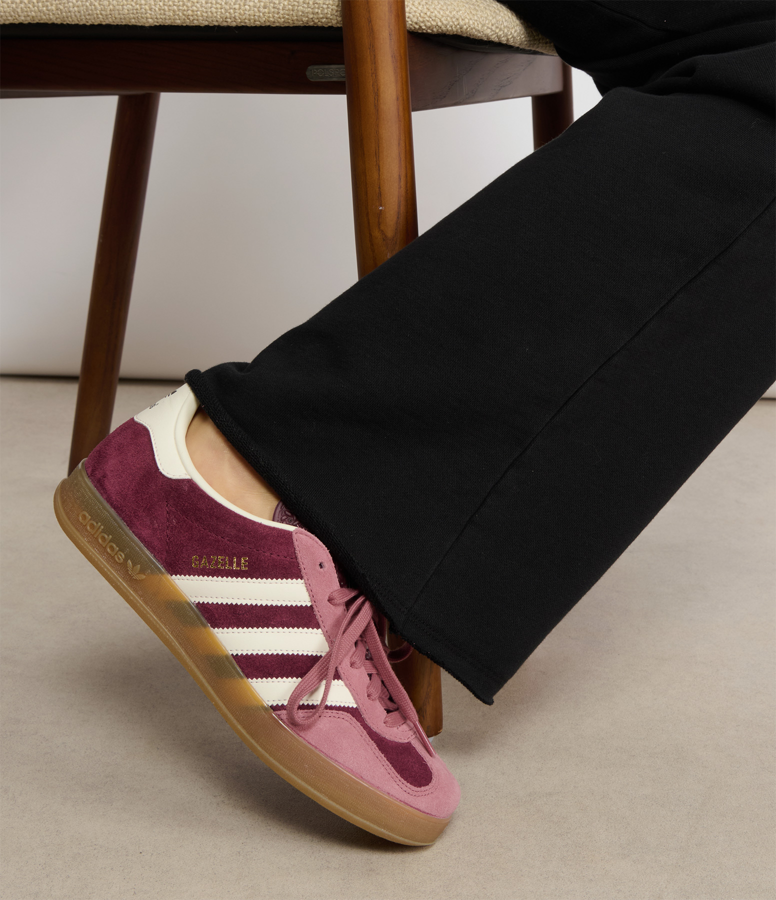 Gazelle Indoor Trainers – Bordeaux, White
