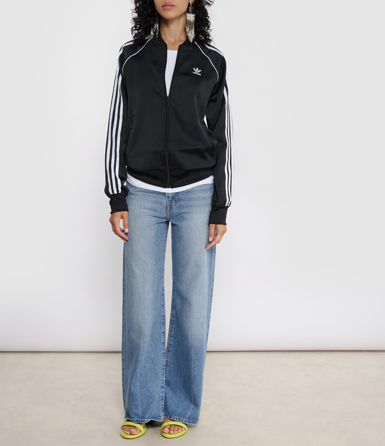 SST Satin Jacket – All Sizes – Black and White
