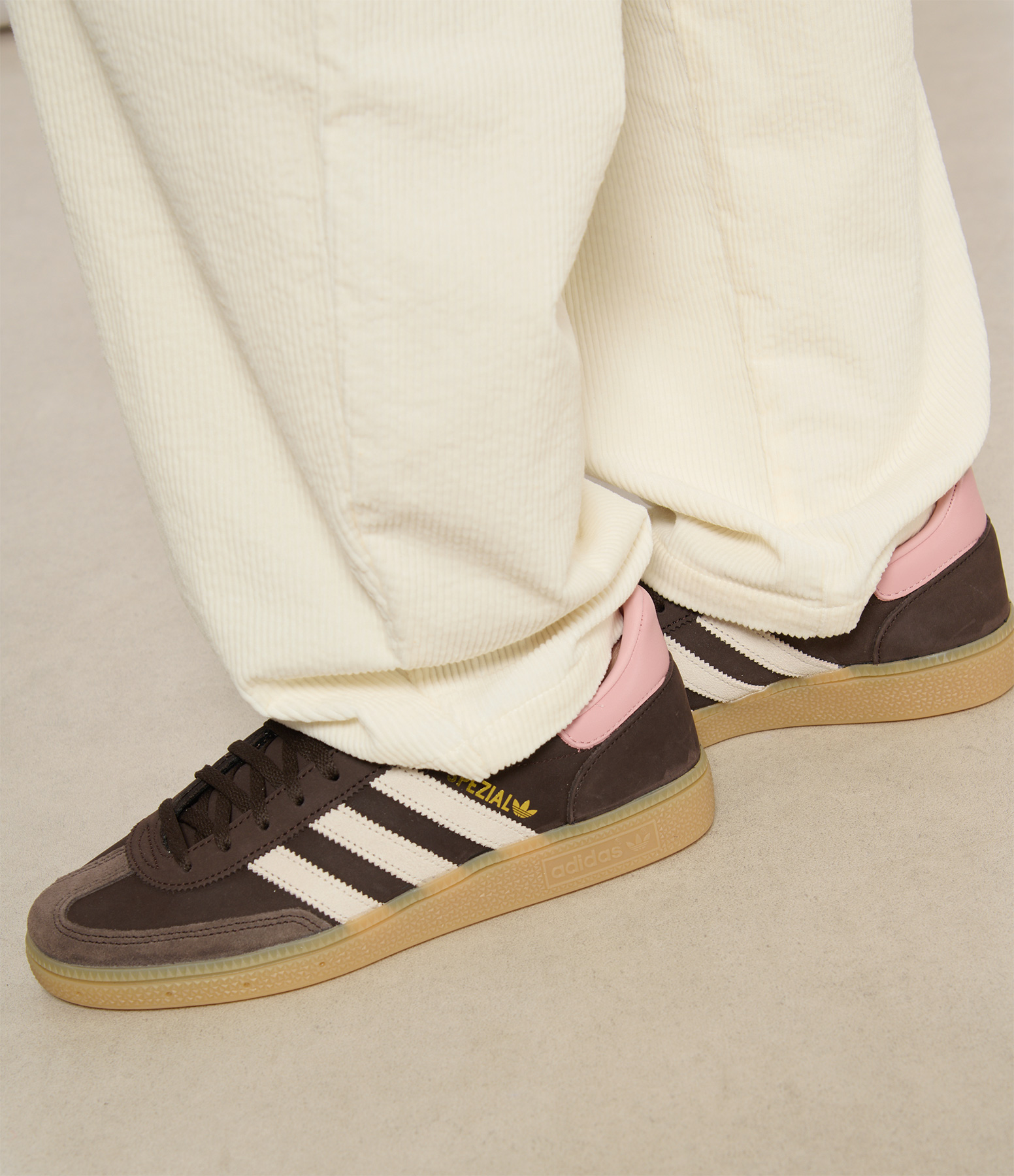 Handball Spezial W Dark Brown Alumina Wonder Mauve Trainers
