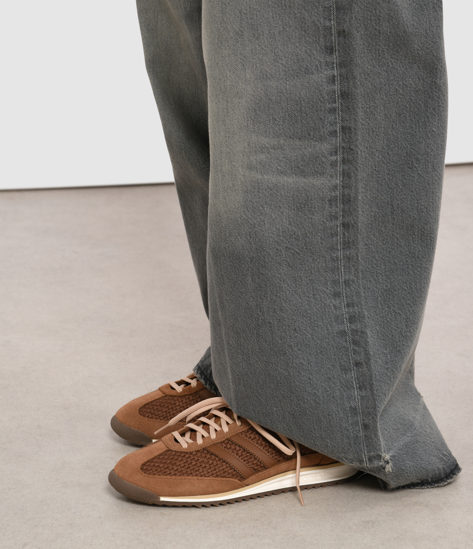 SL 72 OG W trainers – Pre-loved Brown/Pre-loved Brown/Off-White