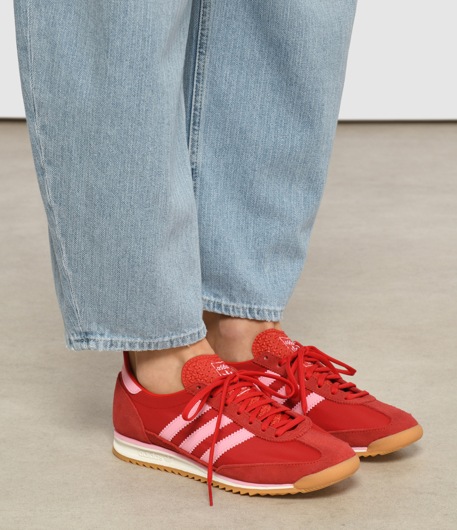SL 72 OG W Better trainers – Scarlet/Bliss Pink/Off-White
