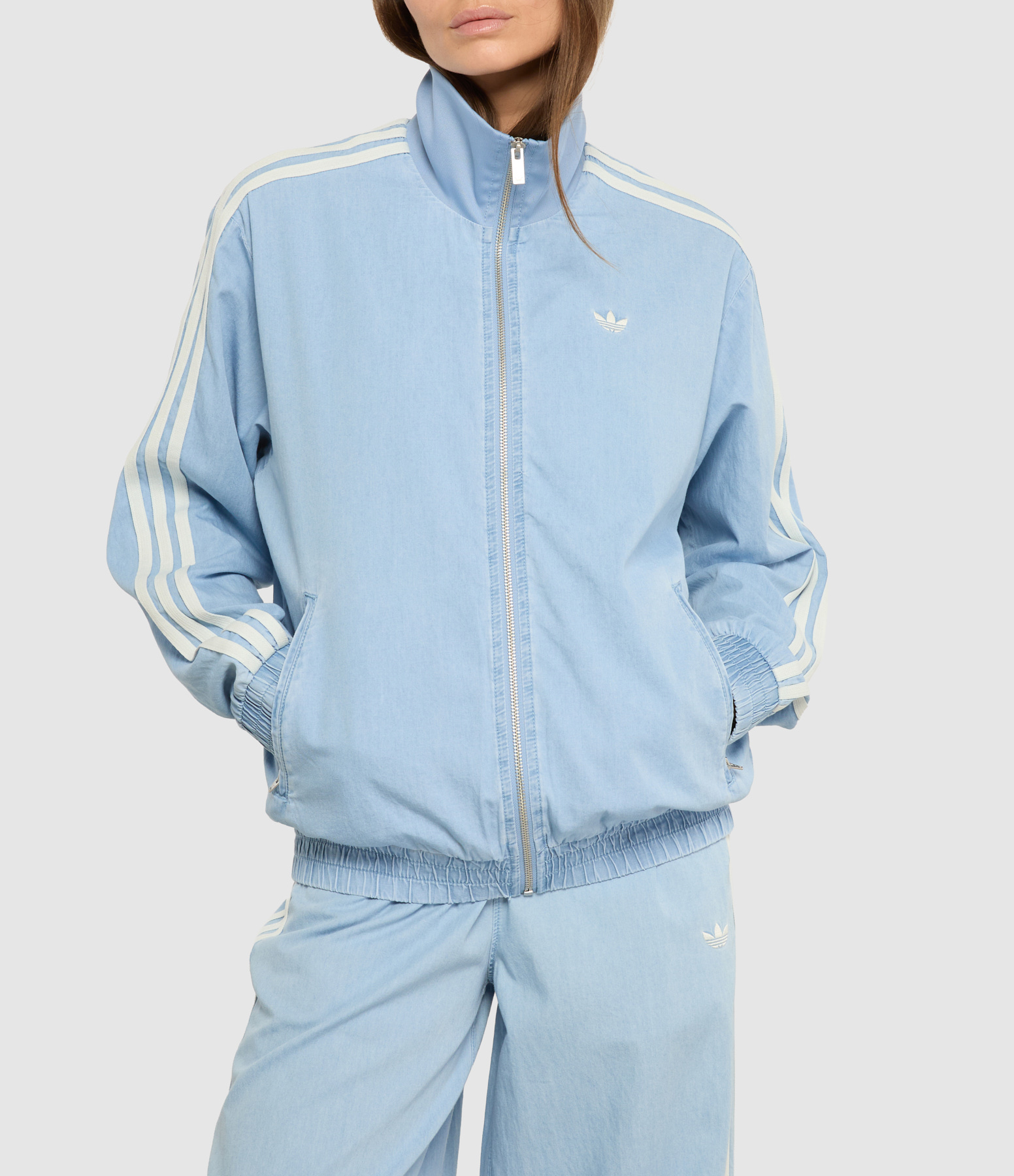 Fb Tt Light Denim Jacket, Summer Glow Capsule Collection