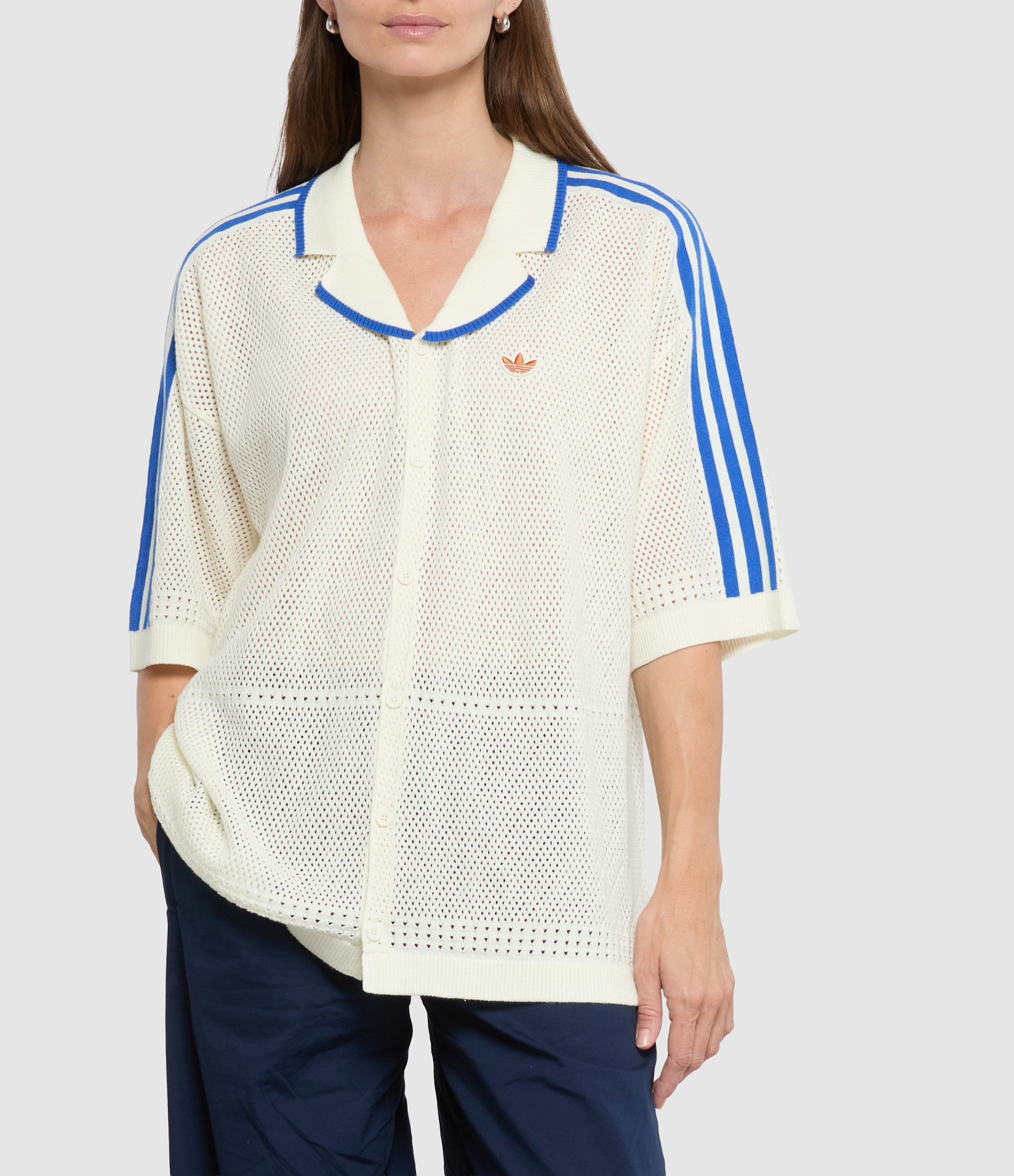 Off-White Knitted Shirt, Summer Glow Capsule Collection