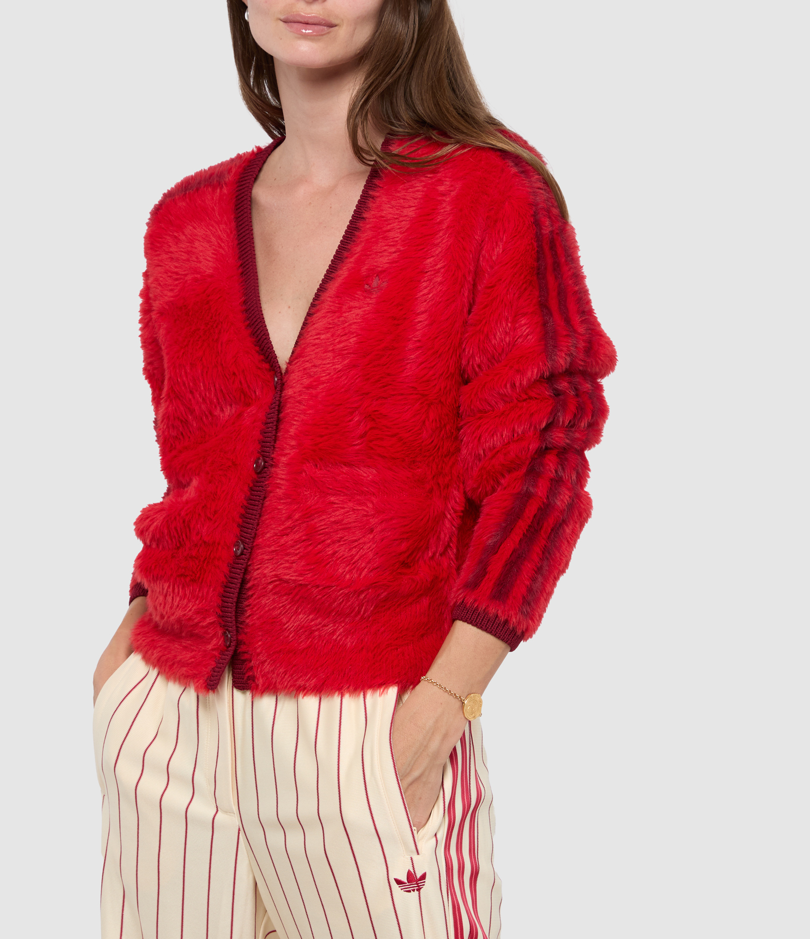 Crft Better Scarlet Cardigan, Asian Pack
