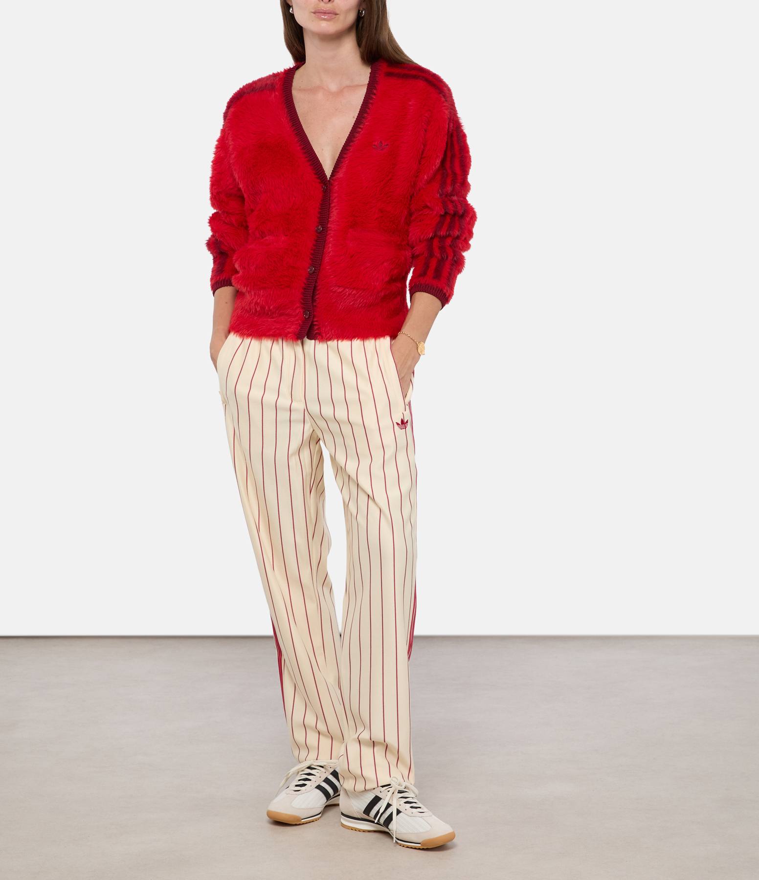 Main Originals Trousers – Warm Vanilla/Team Victory Red