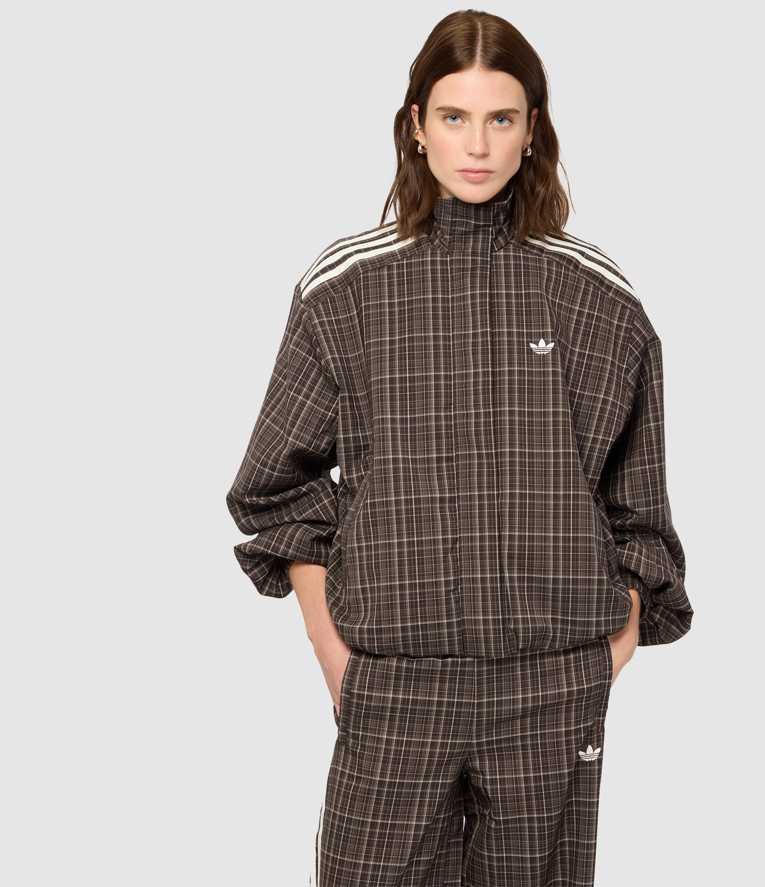 Veste Check Night Brown, Capsule Laces