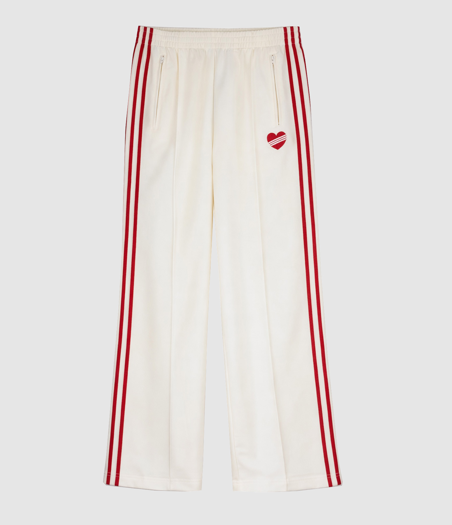 Fb Loose Tp Cream White/Better Scarlet Trousers