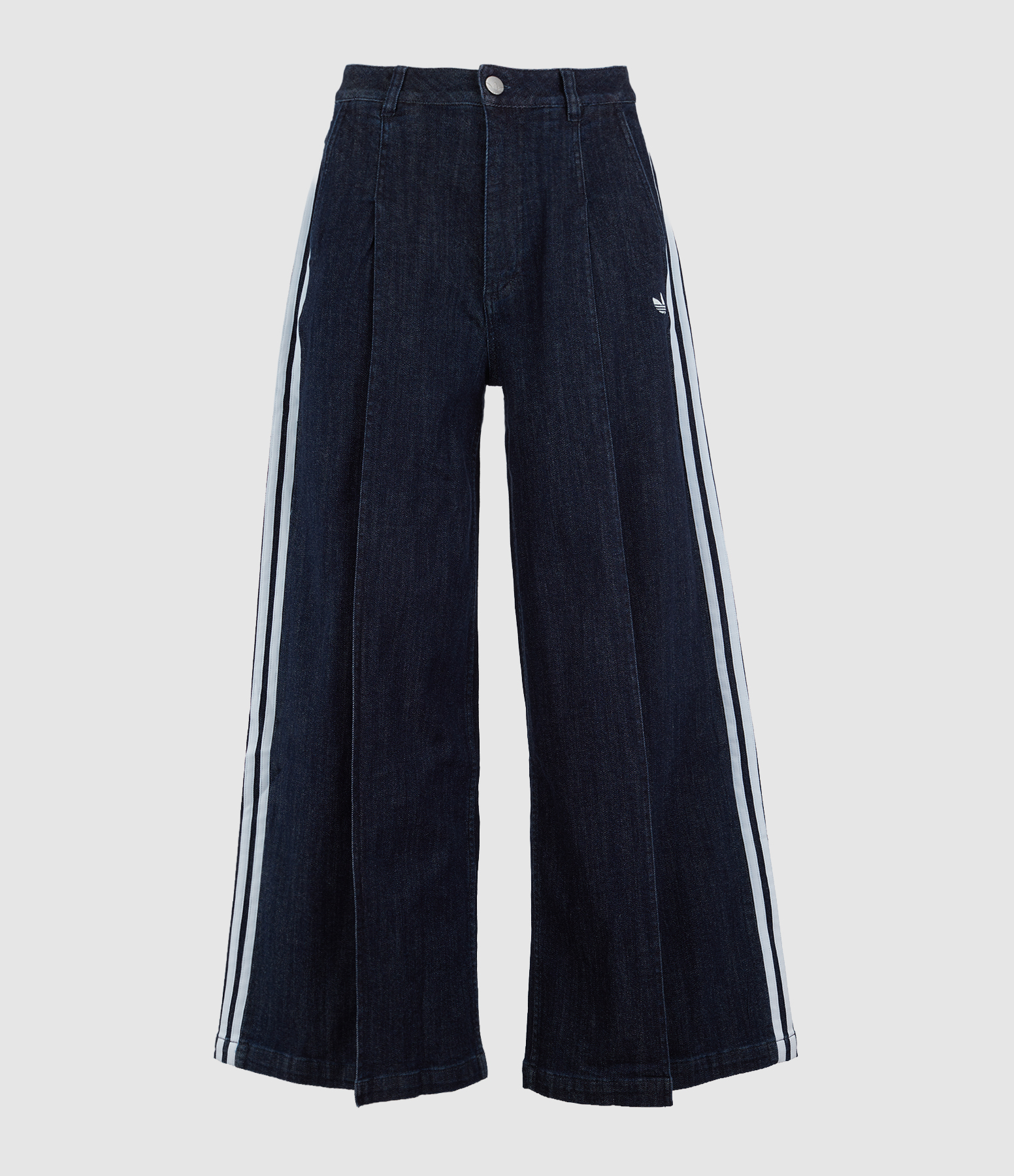 Indigo Denim Wide-Leg Jeans, Badigirl Capsule Collection