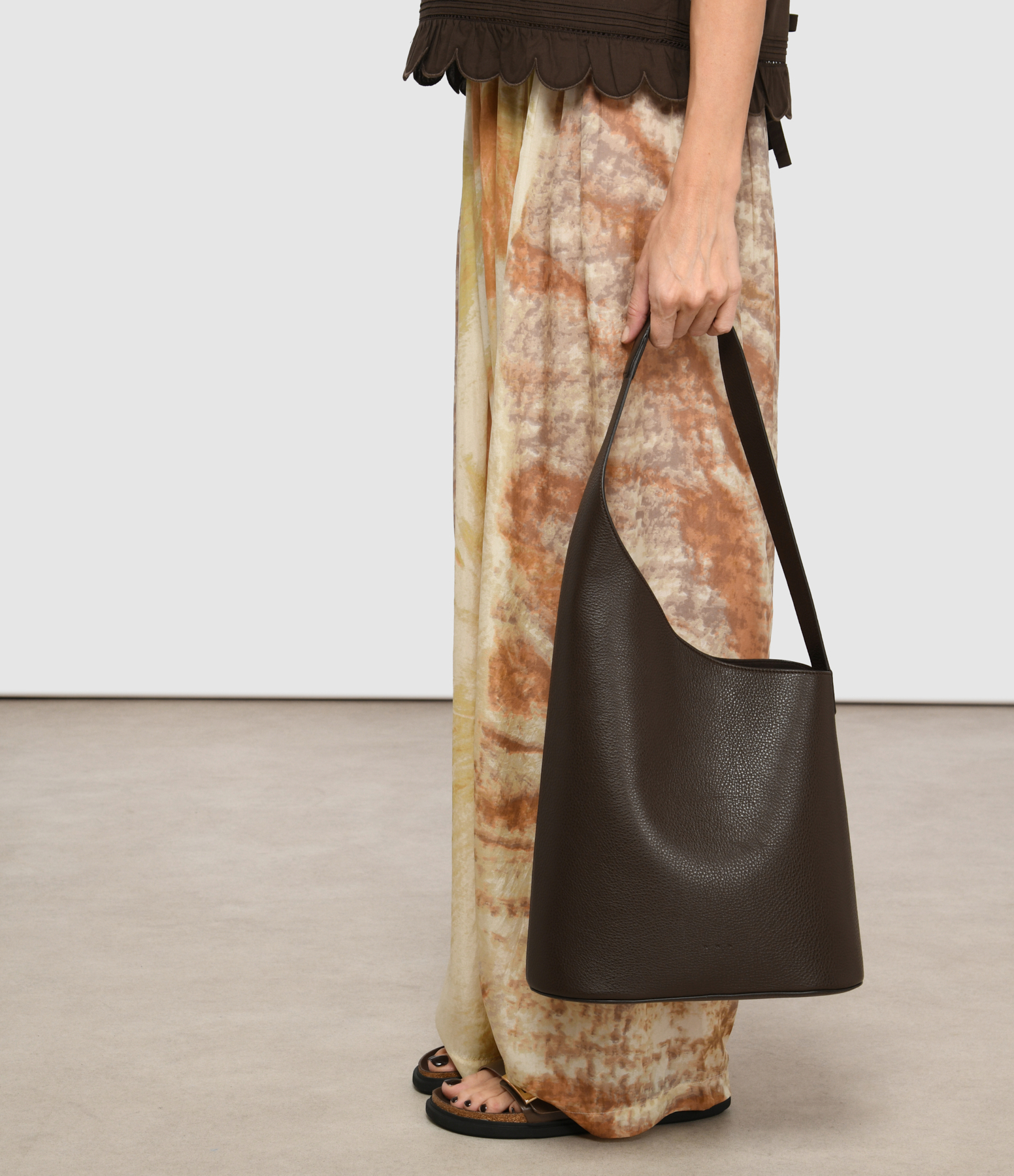 Lune Tote Bag, Tobacco Grain