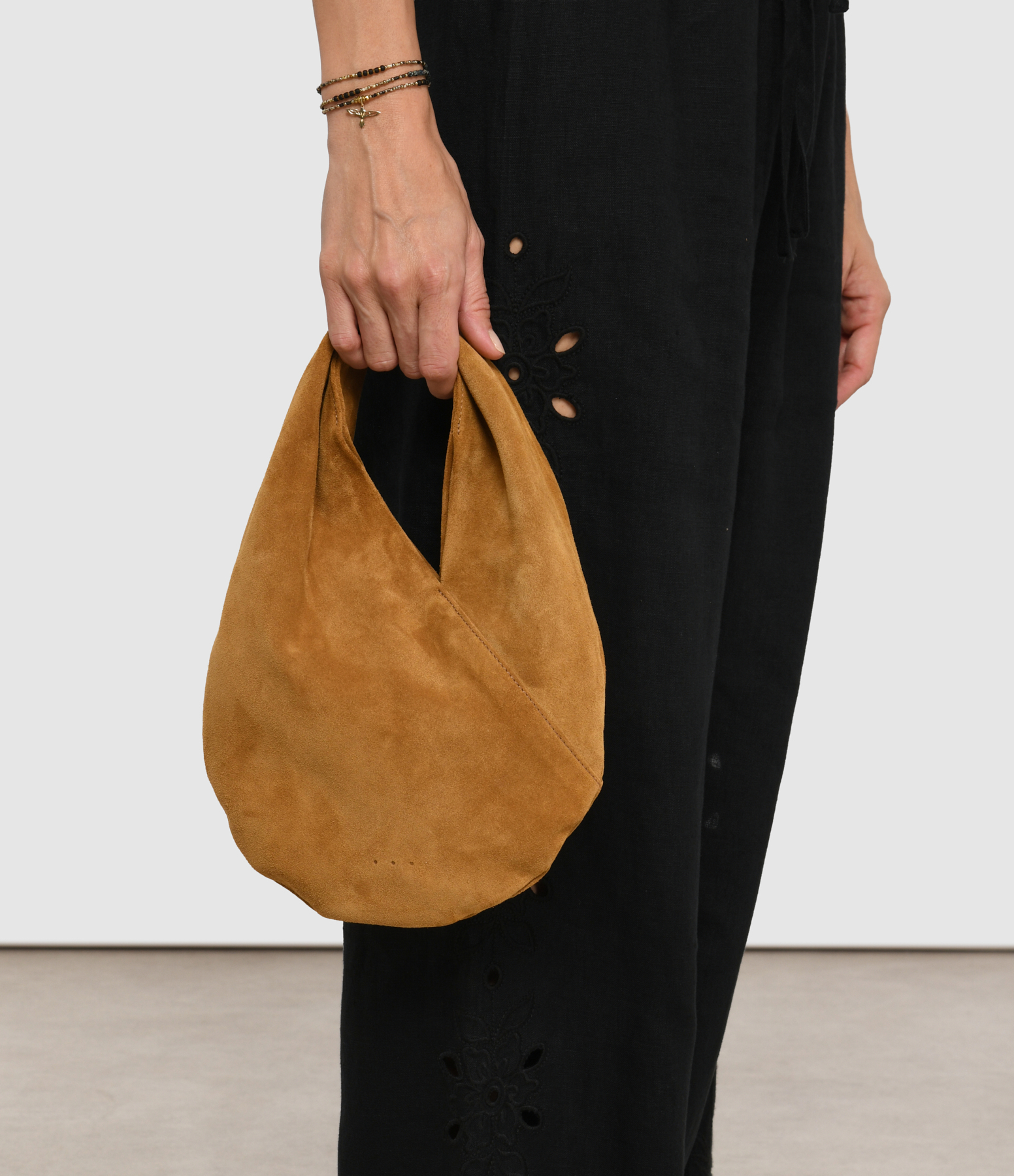 Ora Mini Suede Havana Bag