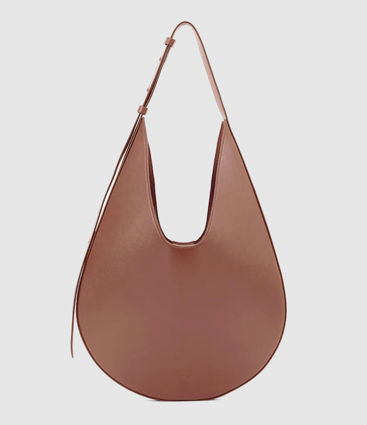 Rust Brown Hobo Bag