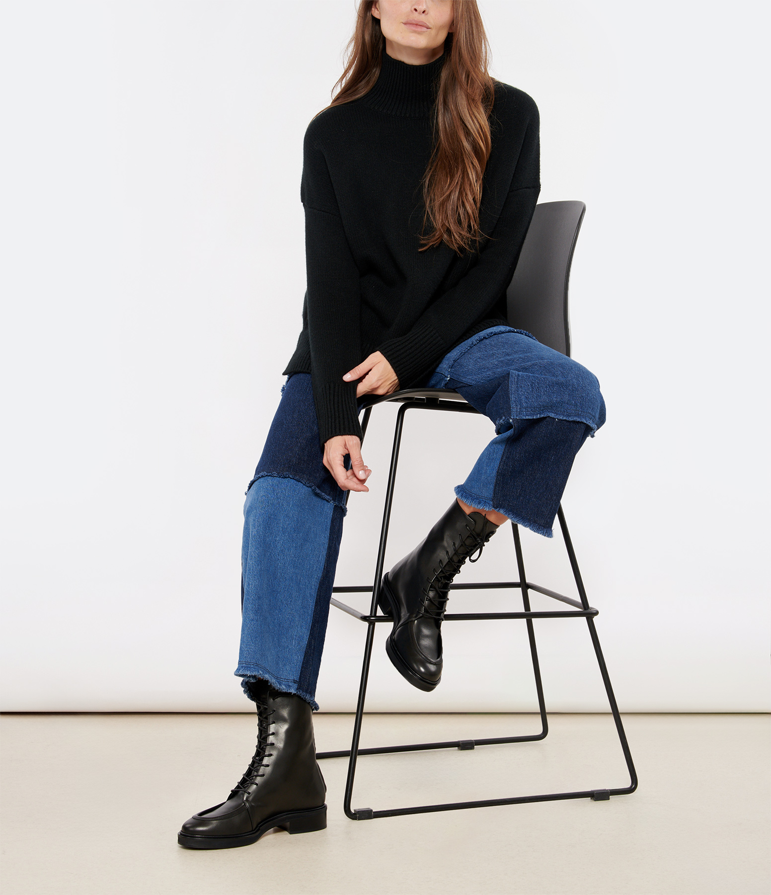 Max Black Ankle Boots