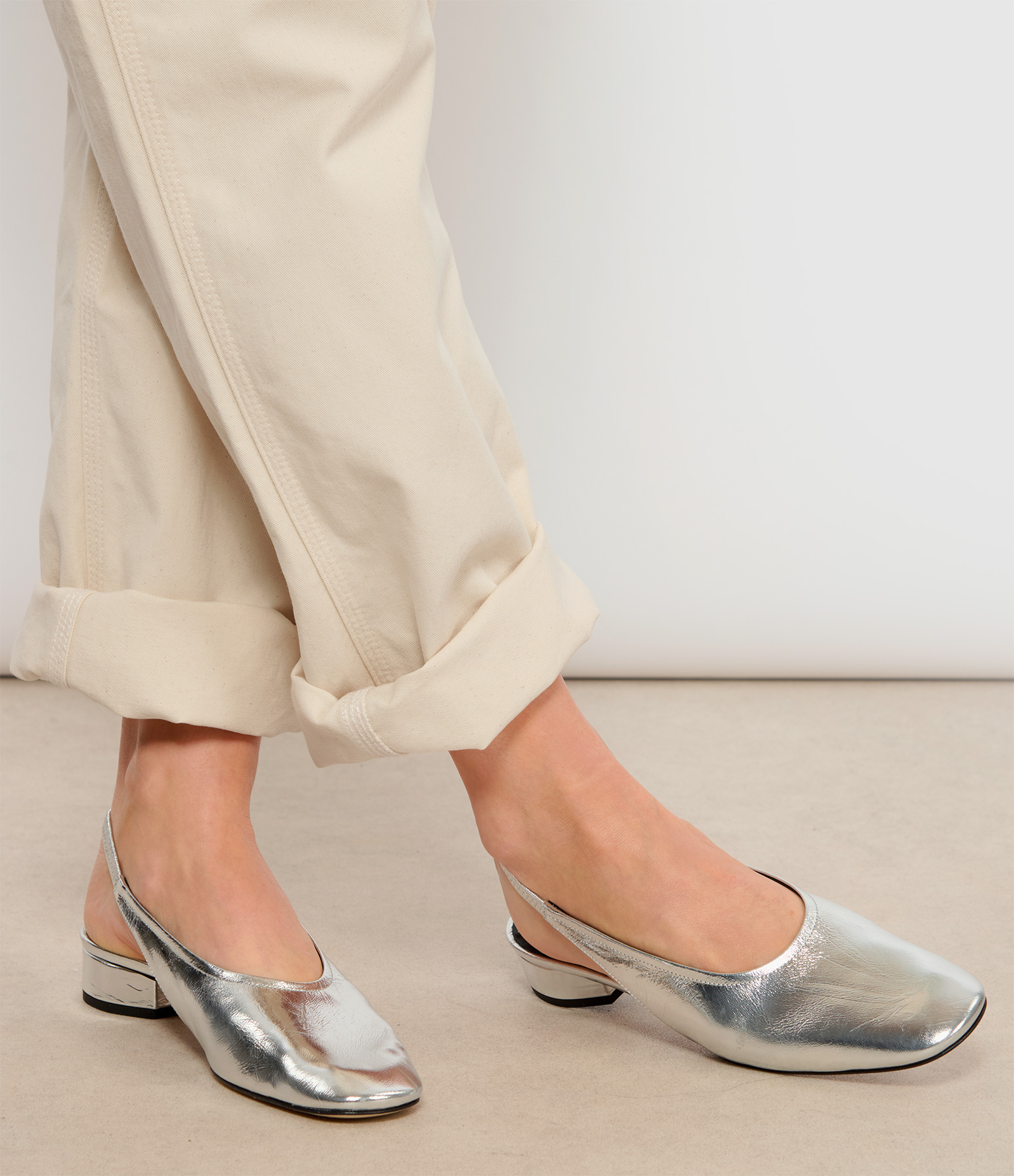 Dua Silver Sandals