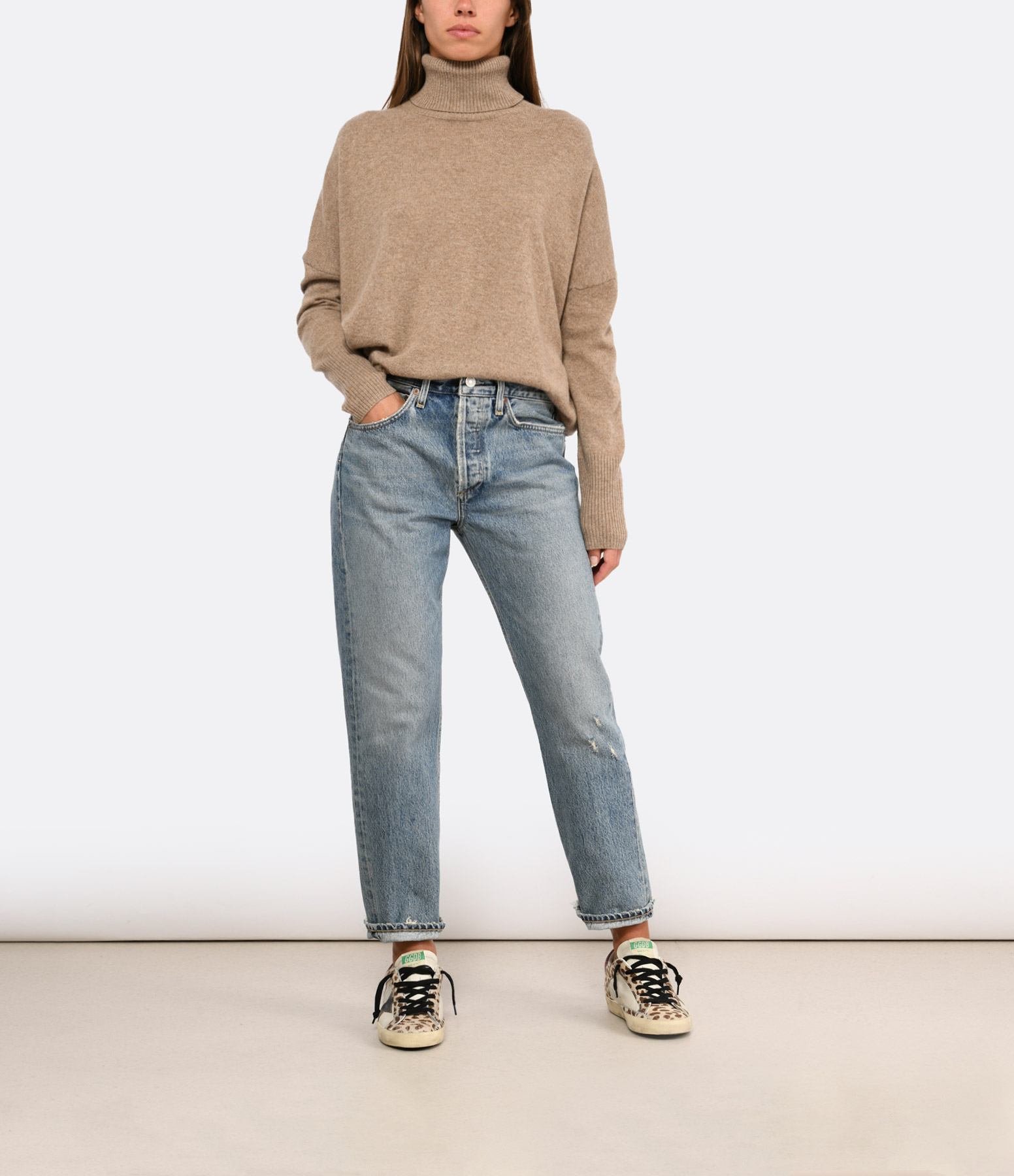 Jean Parker Faded Blue Denim