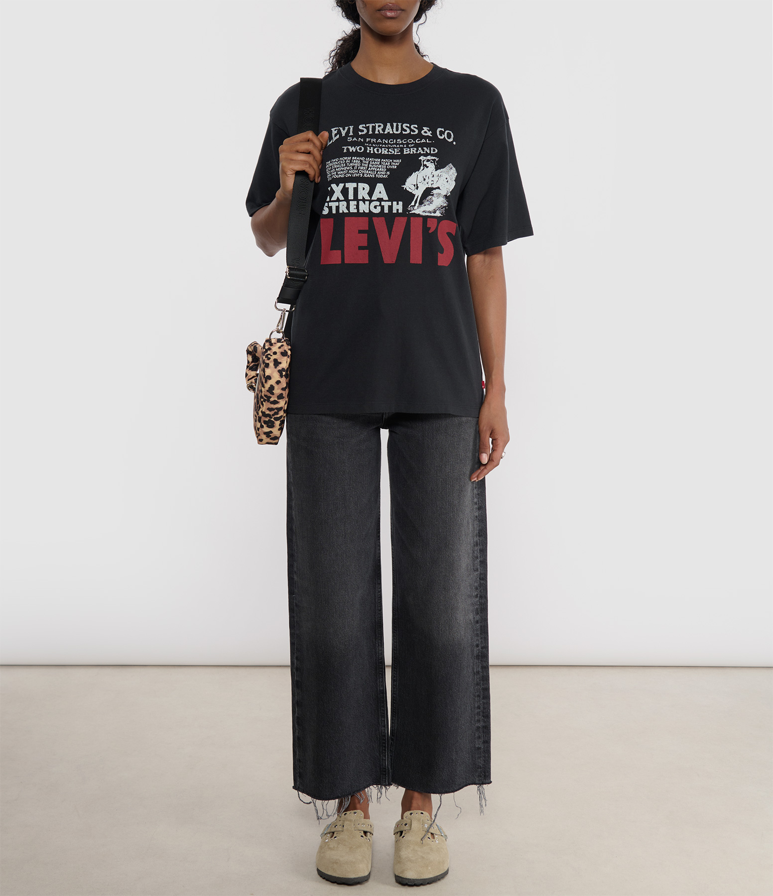 Jean Ren High-Rise Wide-Leg Arcane