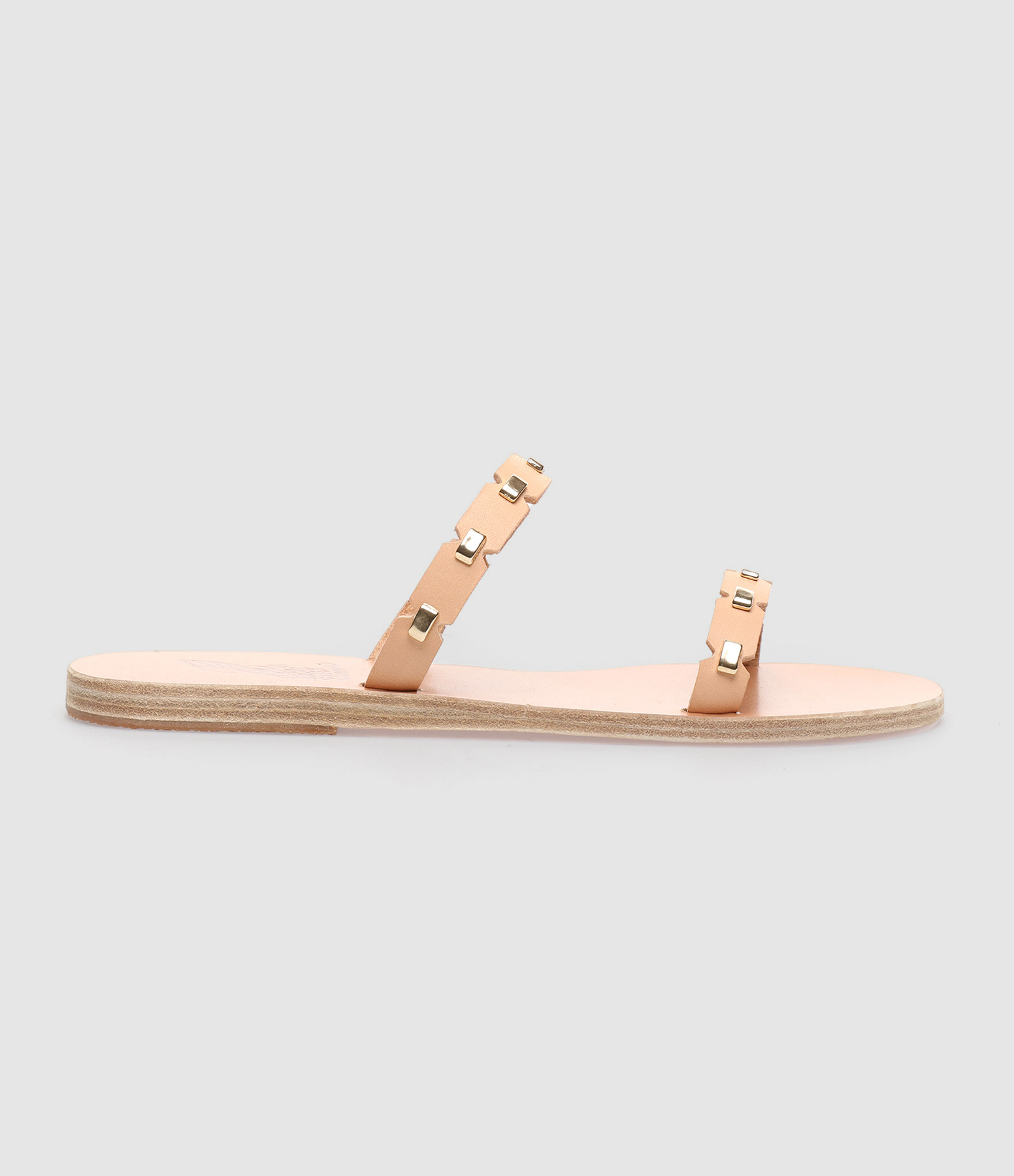 Kara Sandals in Natural Leather