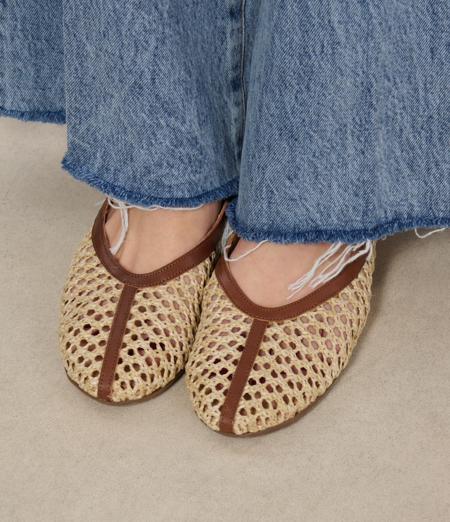 Aeropi Natural Sandals
