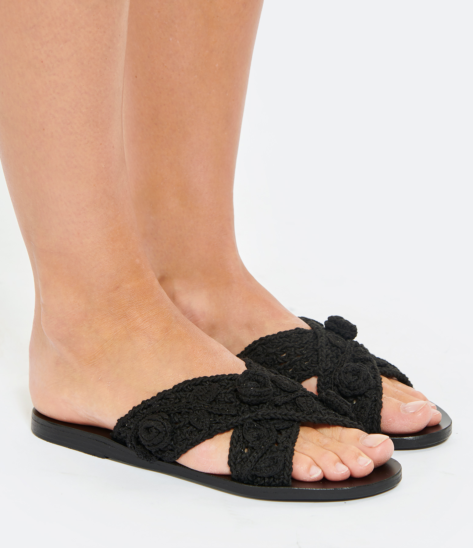 Black Thai Mules