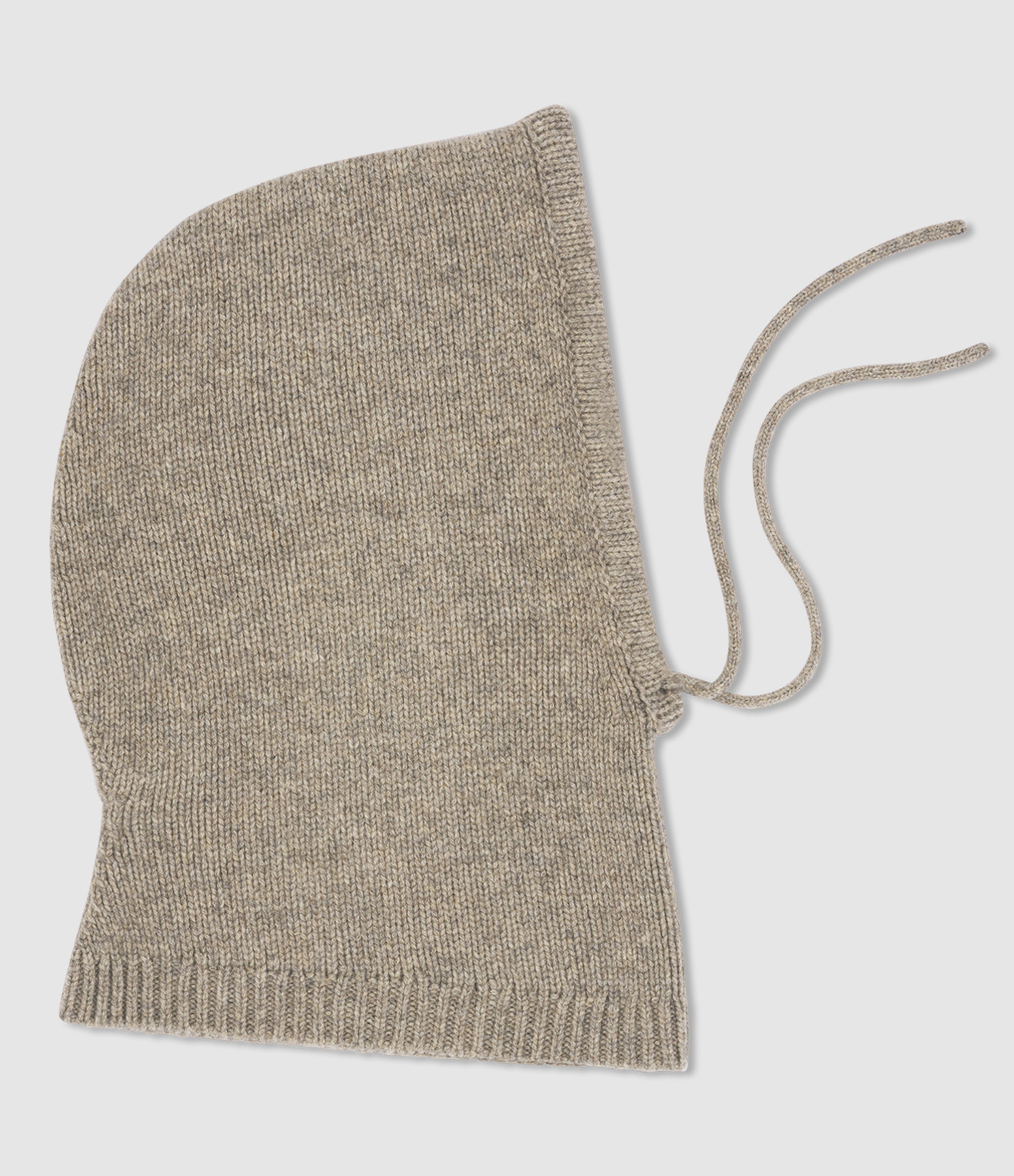 Millet Cashmere Drawstring Balaclava
