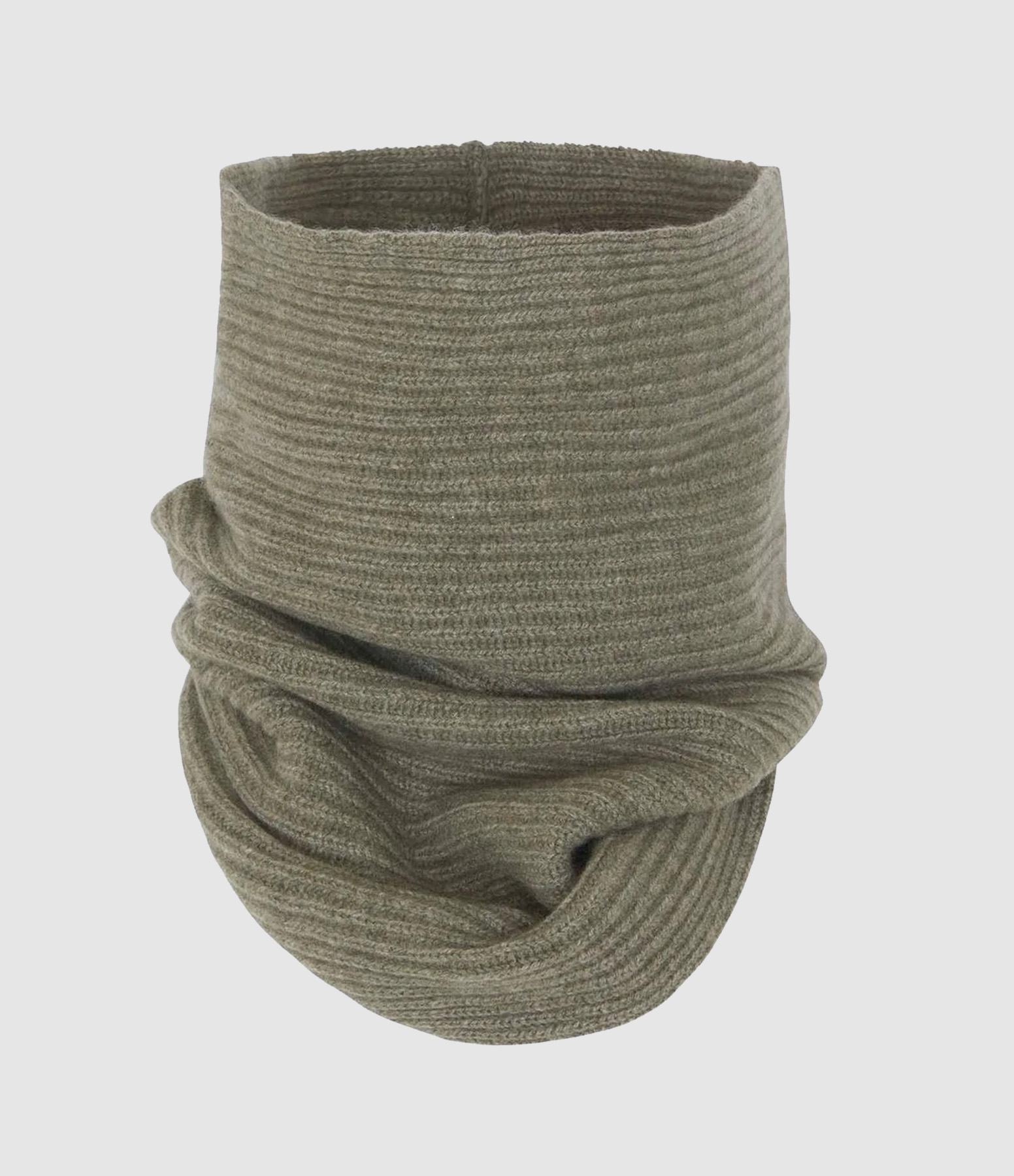 Khaki Cashmere-Style Neck Warmer