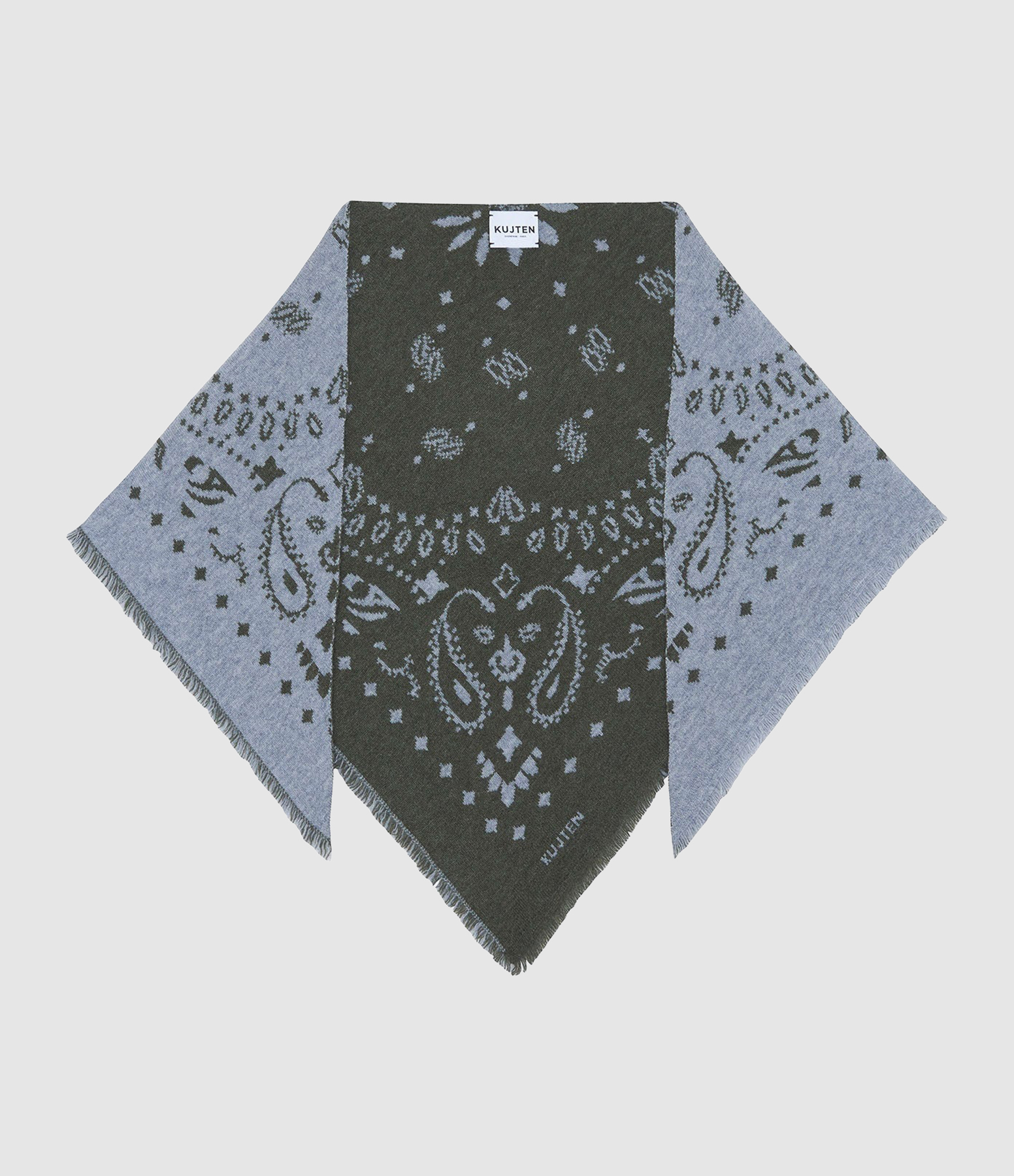 Foulard Tafi Gris Chine, Capsule Astro