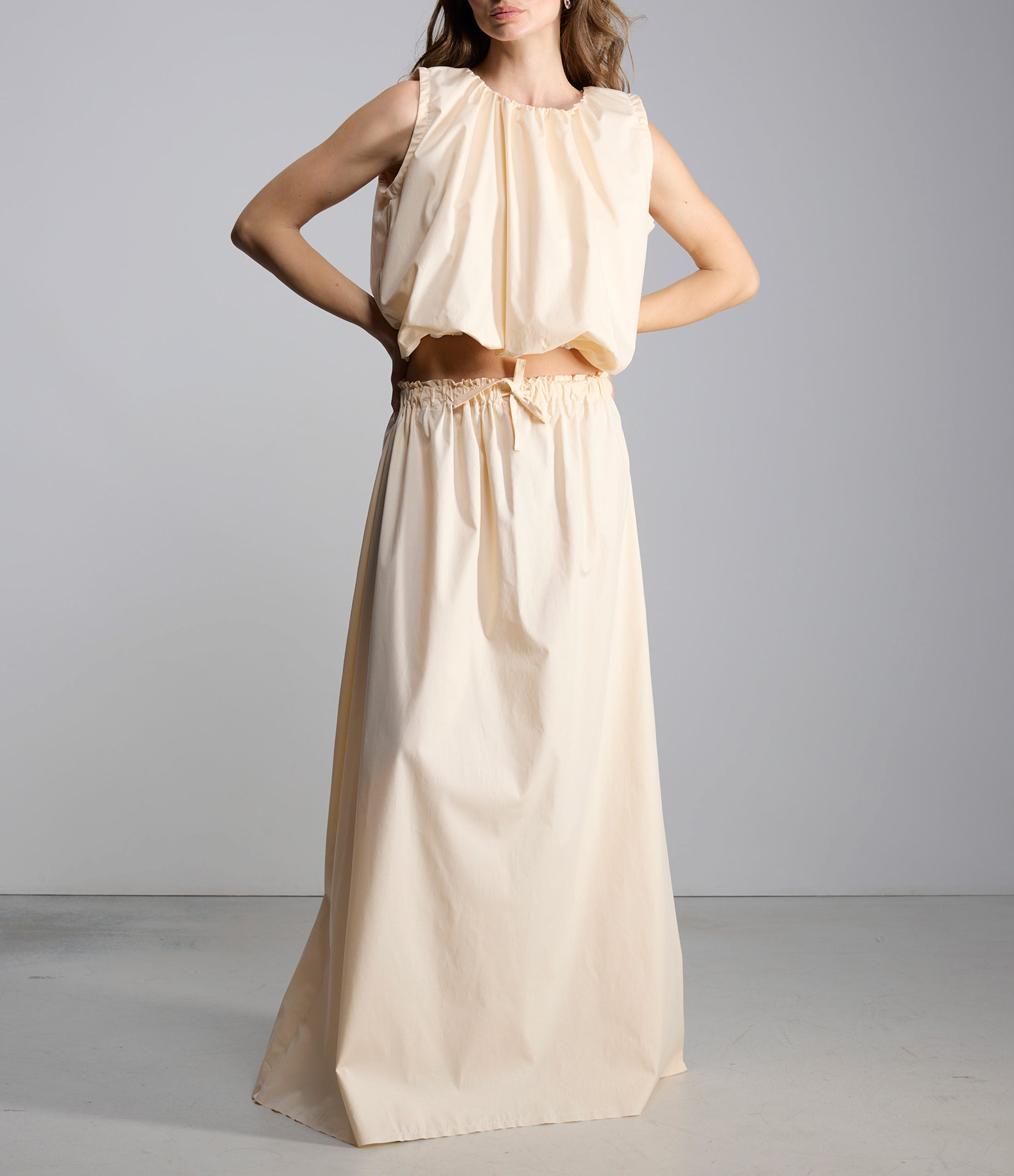 Asia Skirt in Beige Rosé