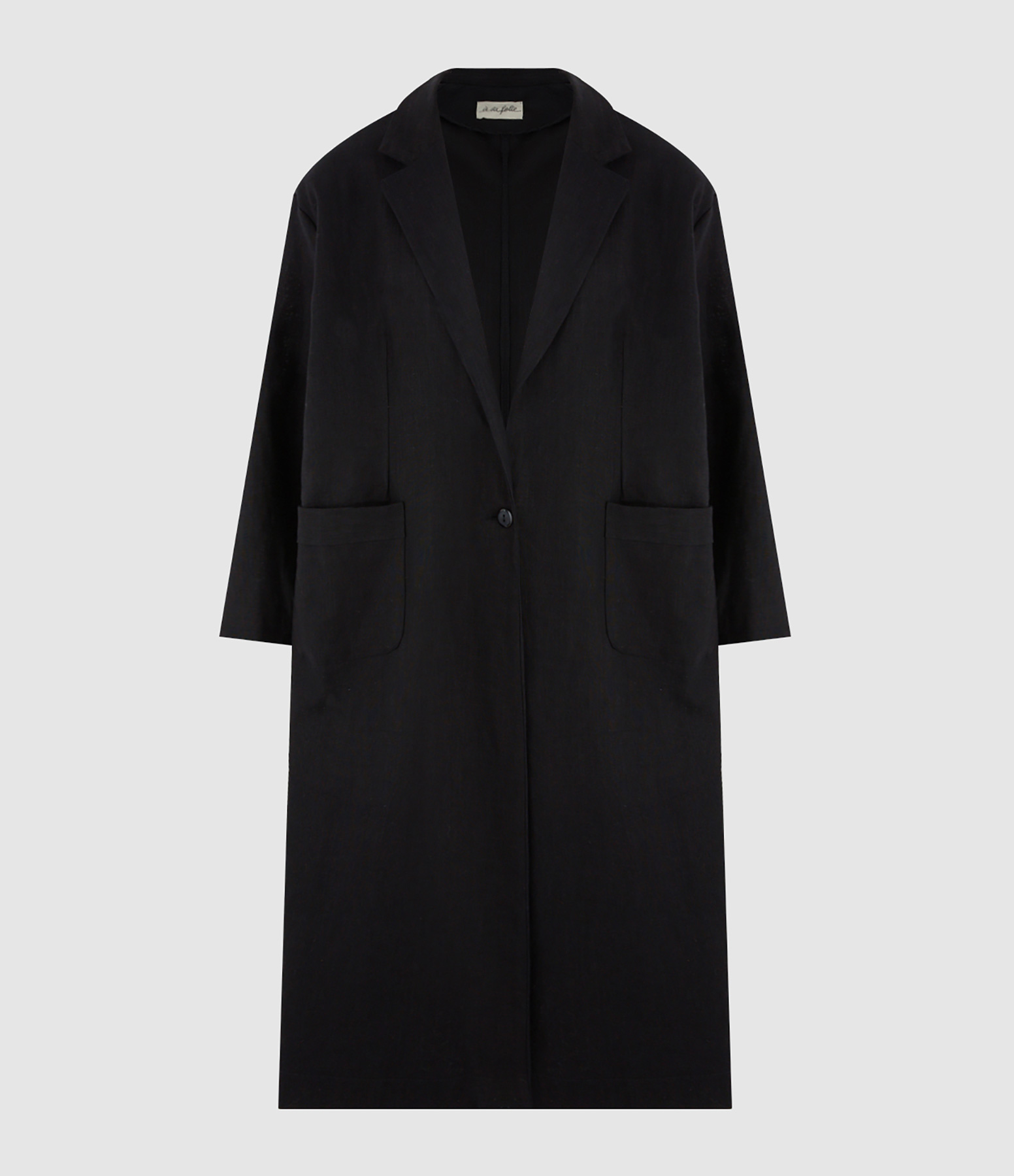 Leandre Long Black Jacket