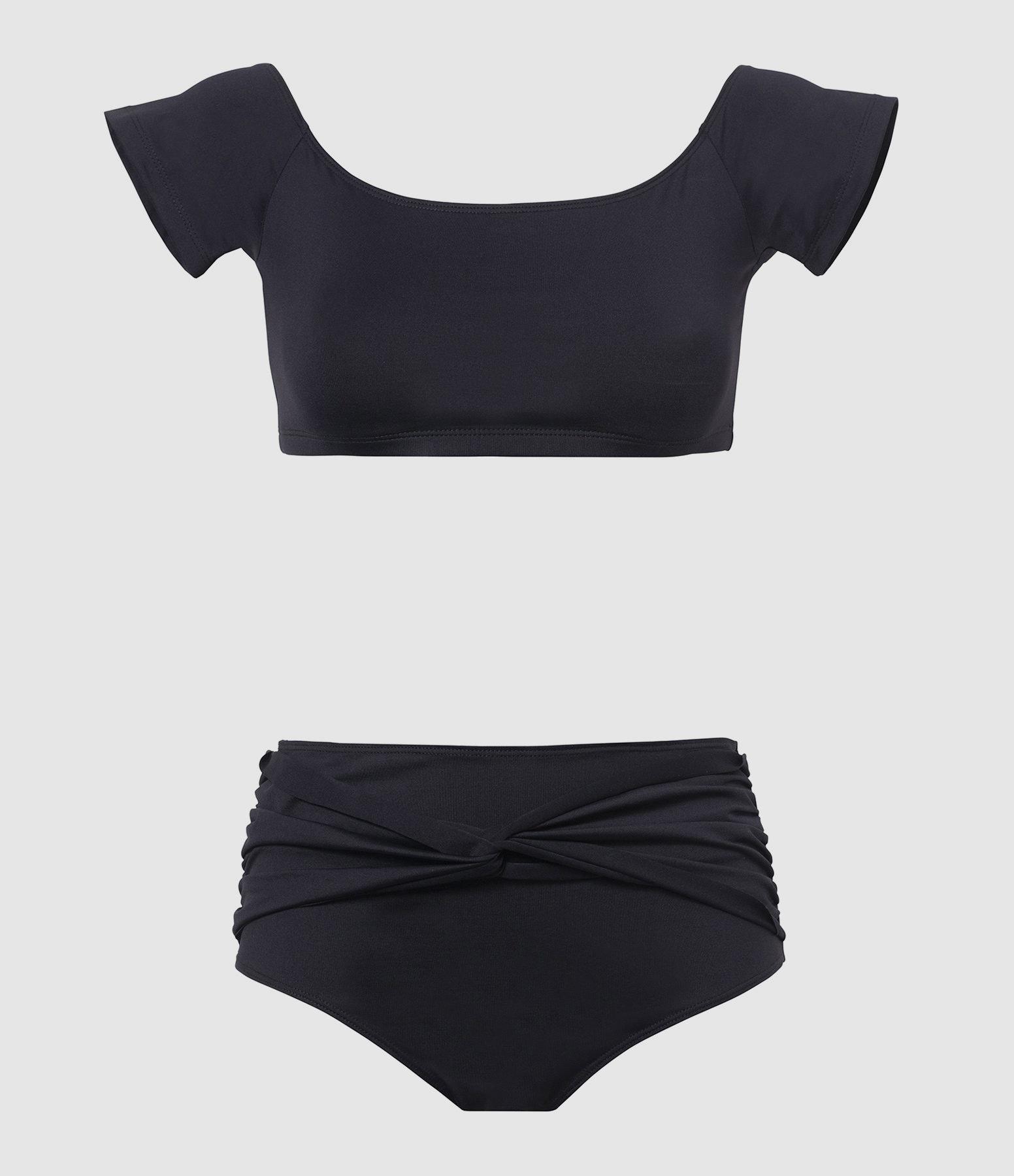 Alesia Black Bikini Swimsuit