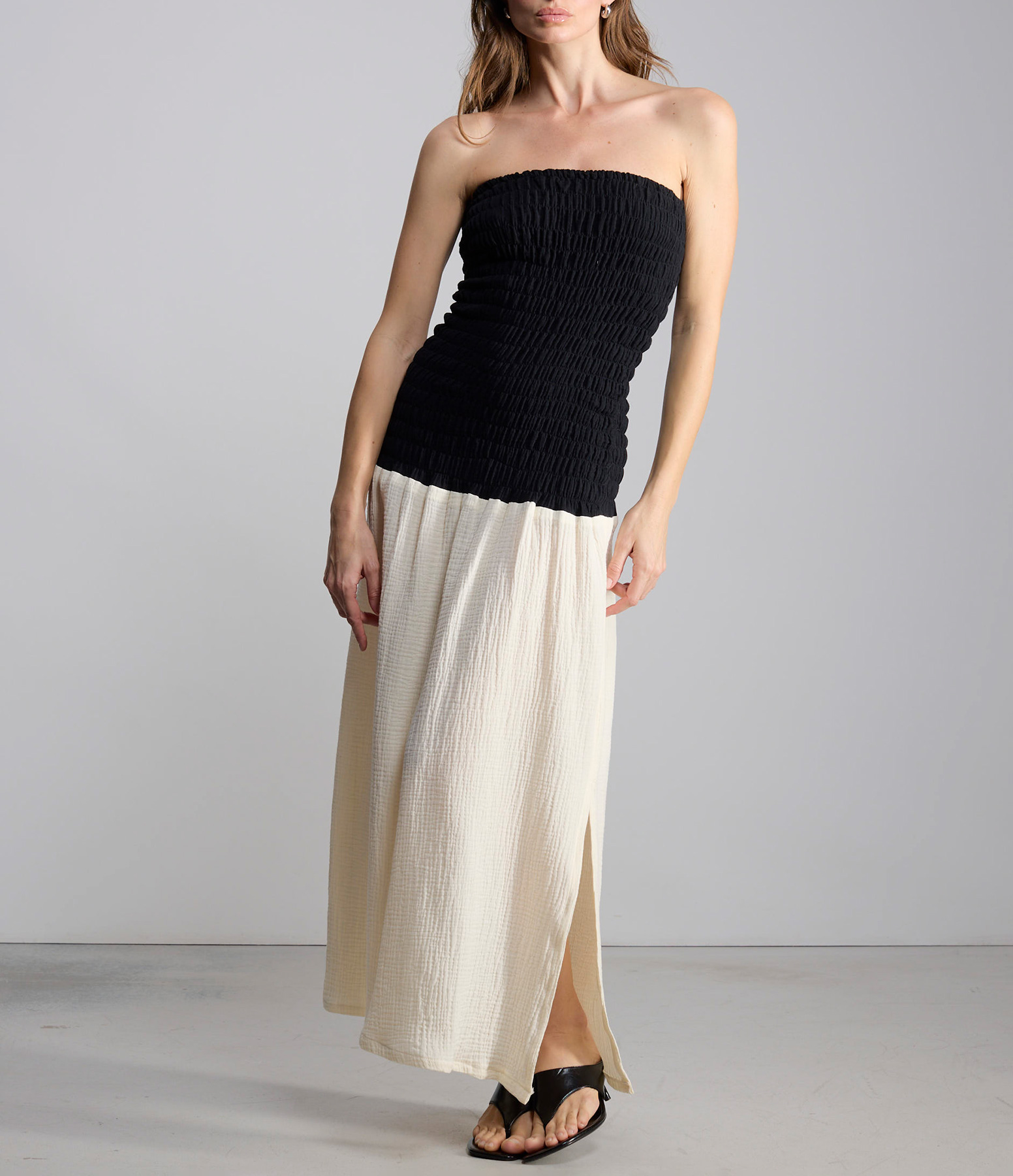 Penelope Dress – Ecru