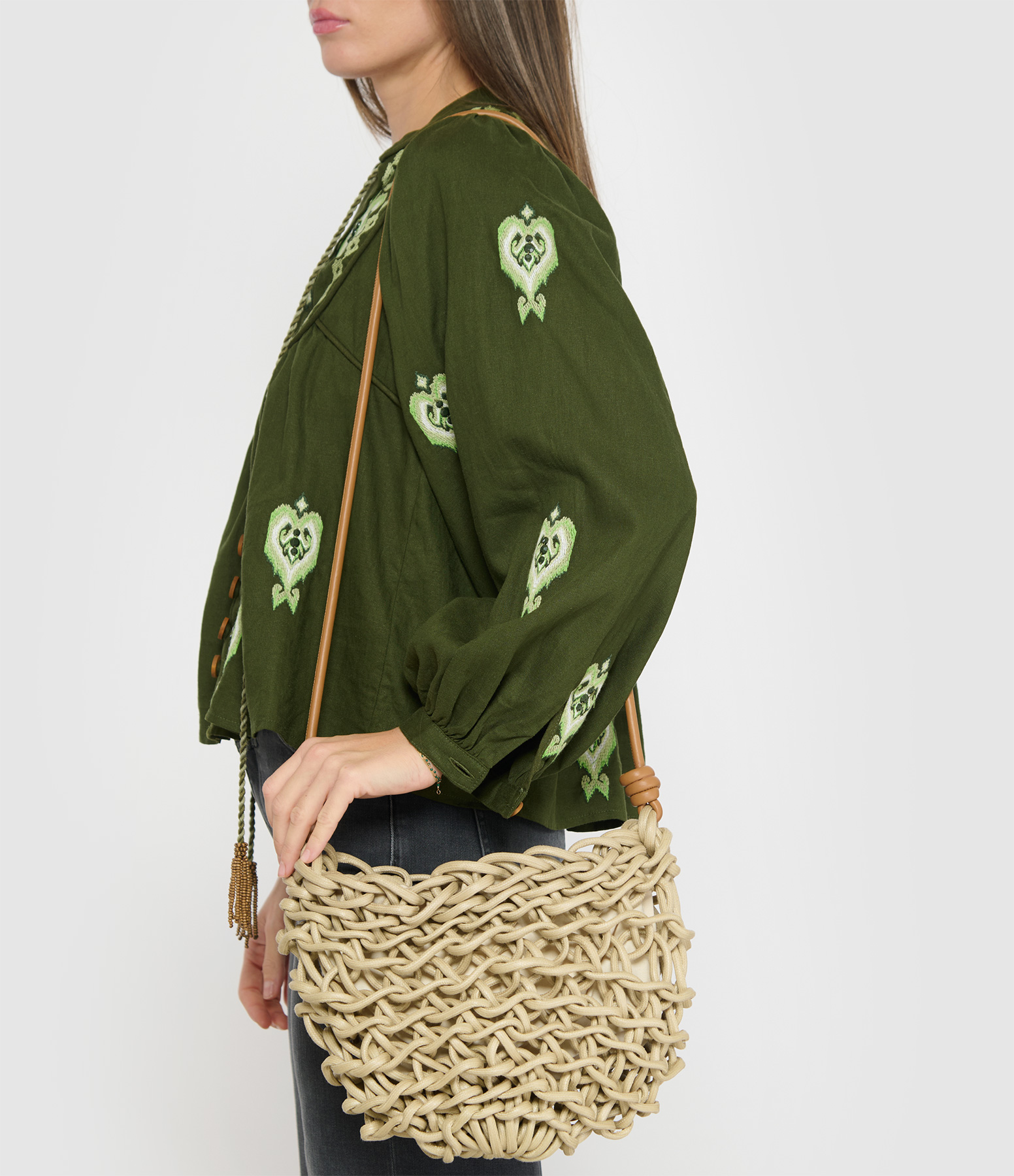 Maren Caramel Sand Tote Bag