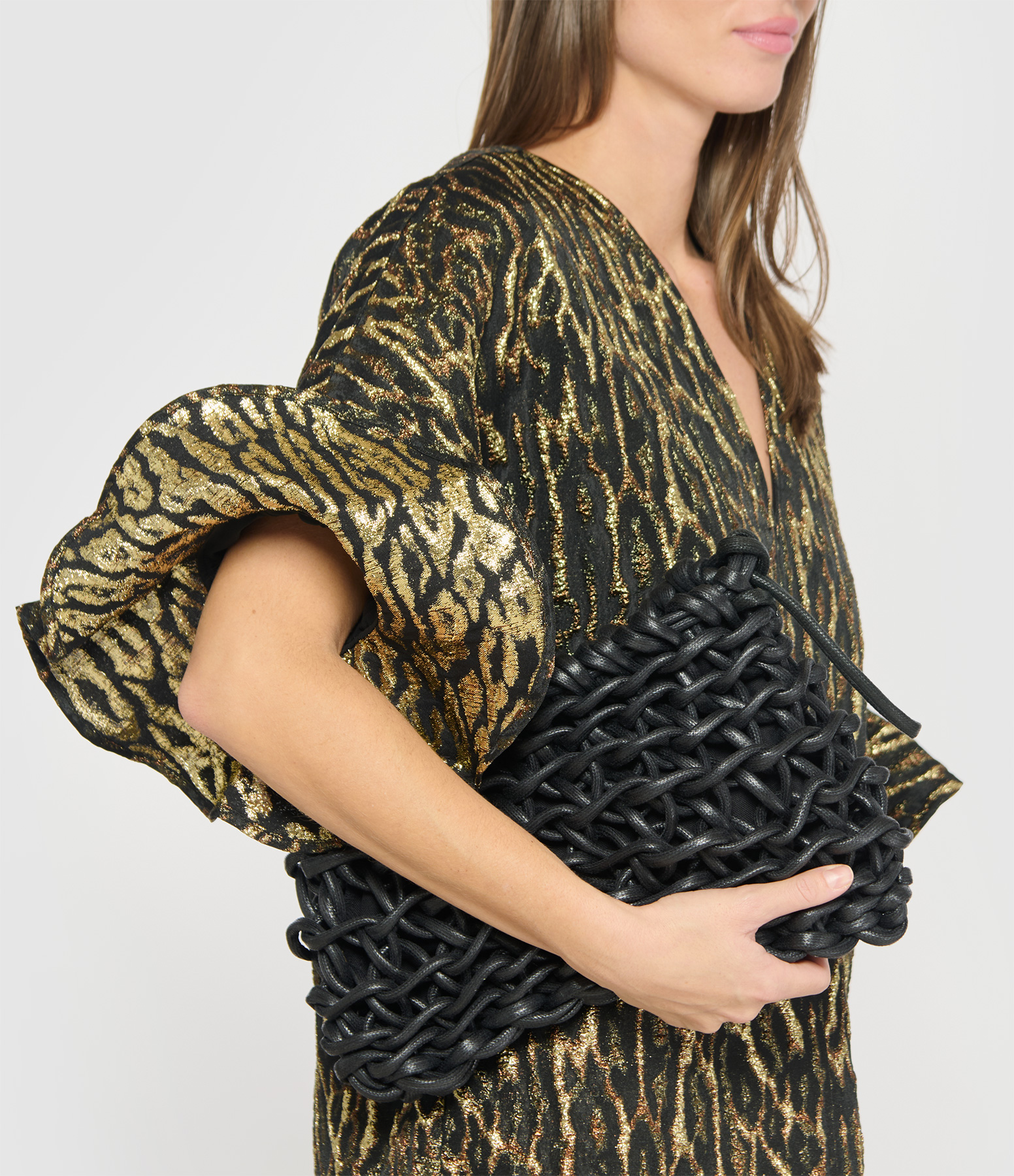 Nora Clutch Bag – Black