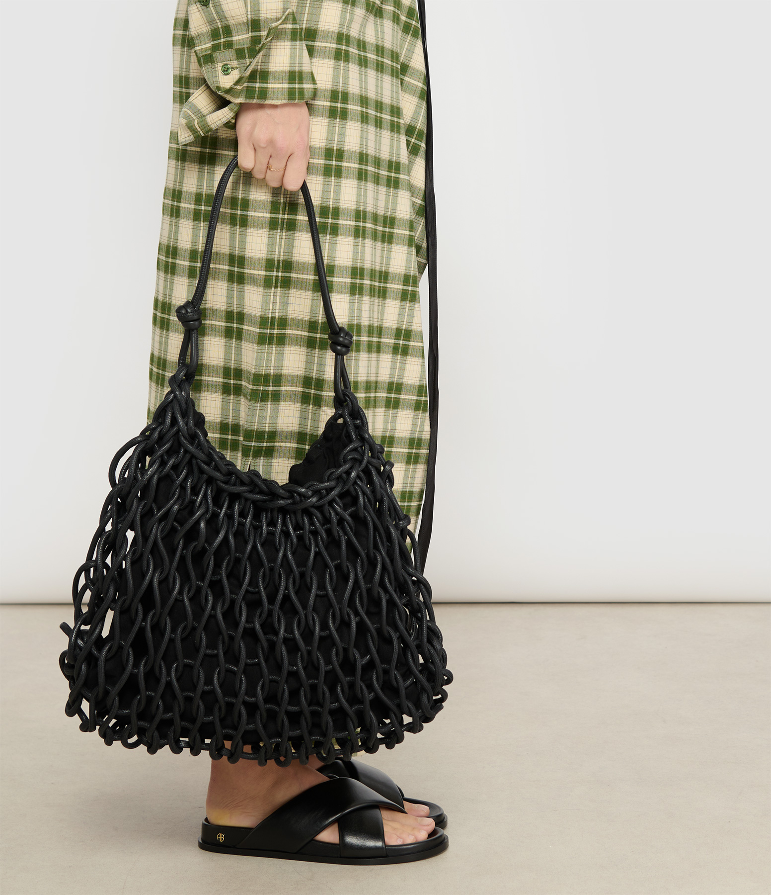 Vega Black Tote Bag