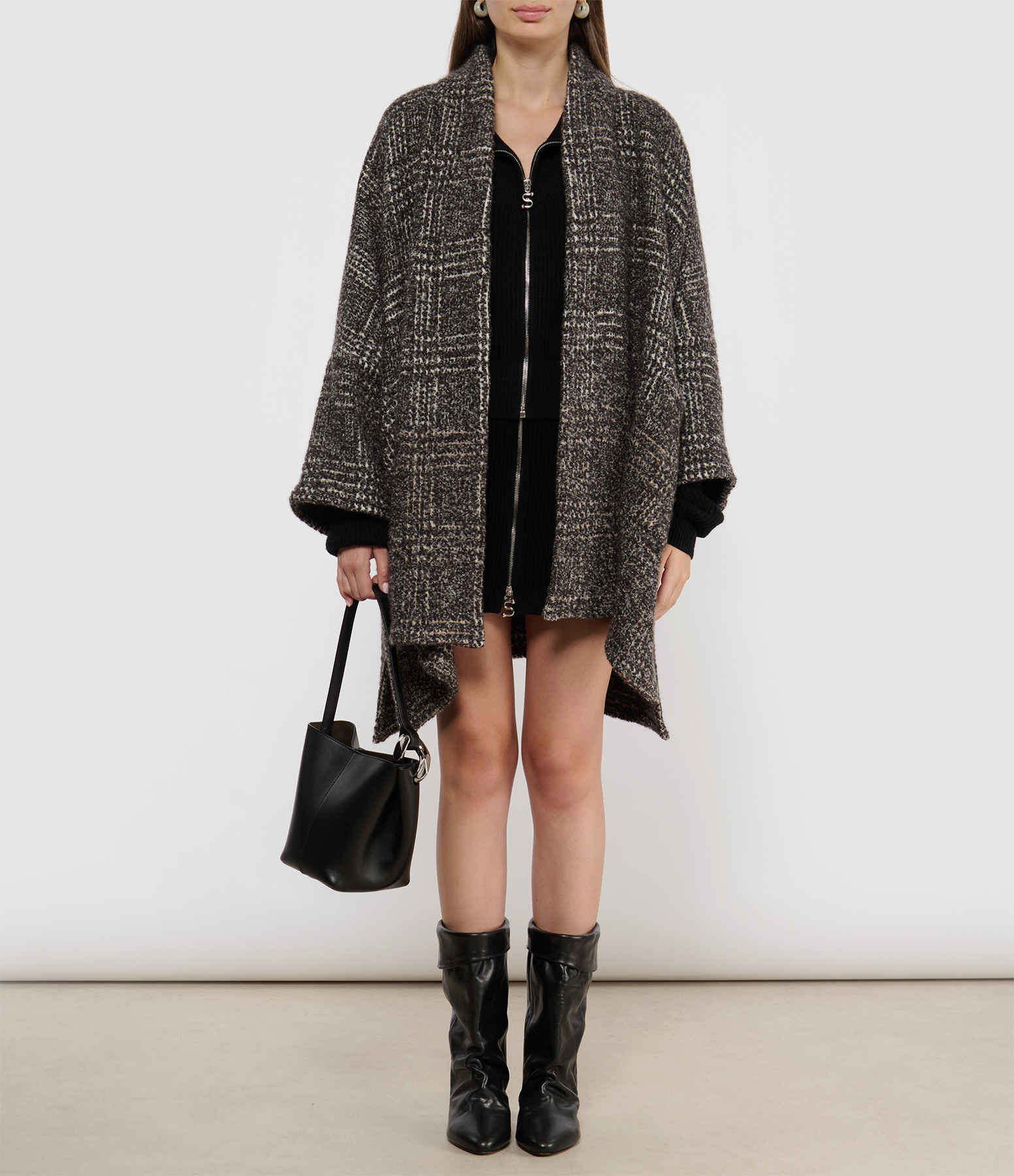 Nill Grey-Brown Coat