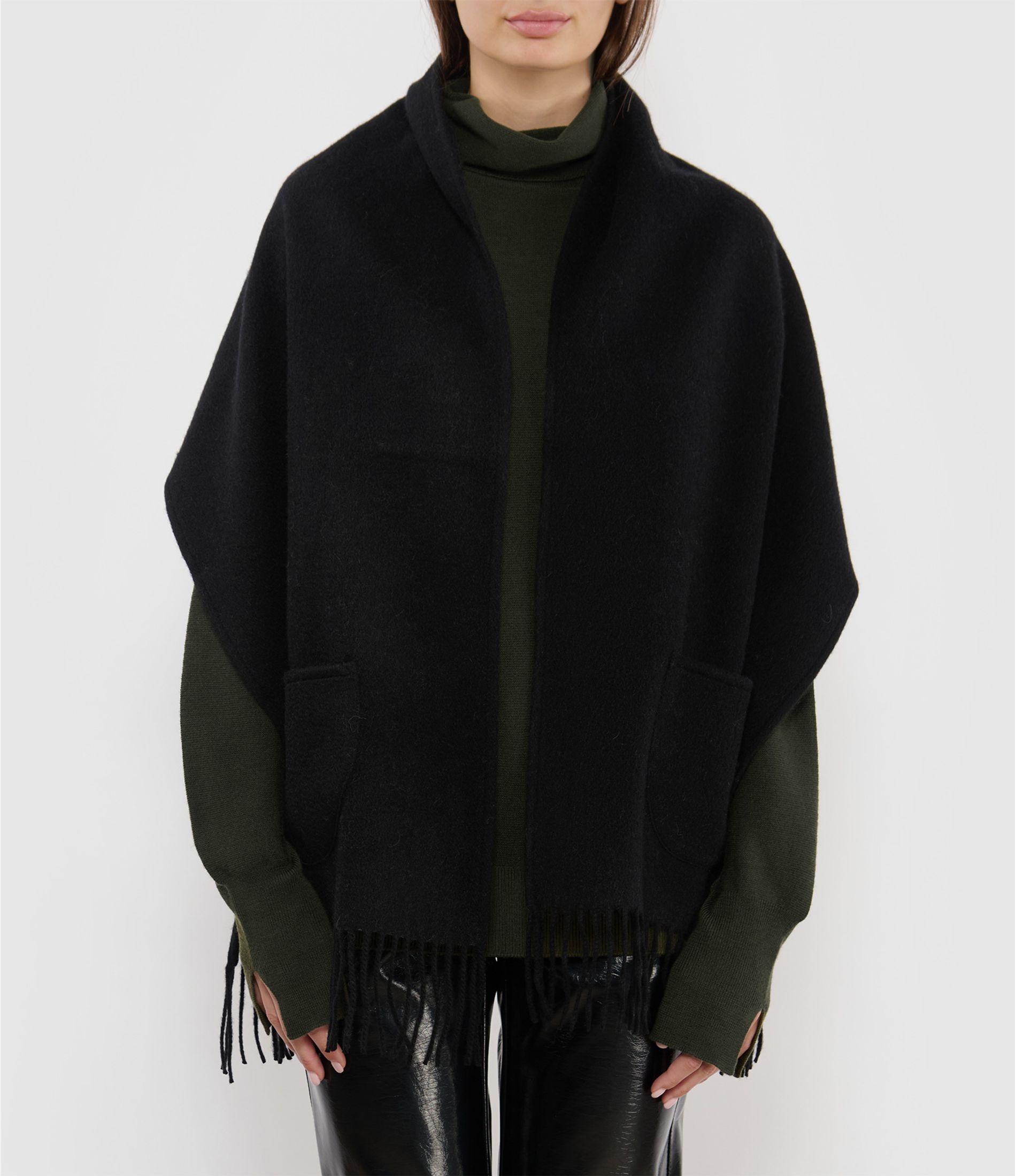 Gatsby Scarf – Anthracite Black