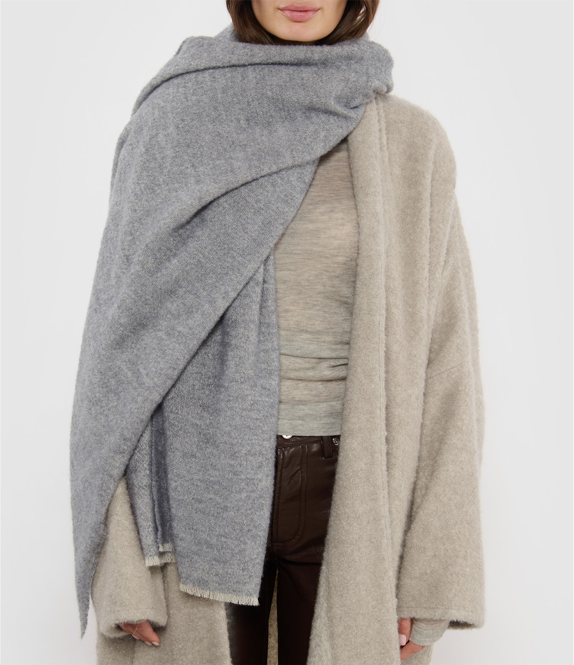 Zora Scarf – Medium Grey