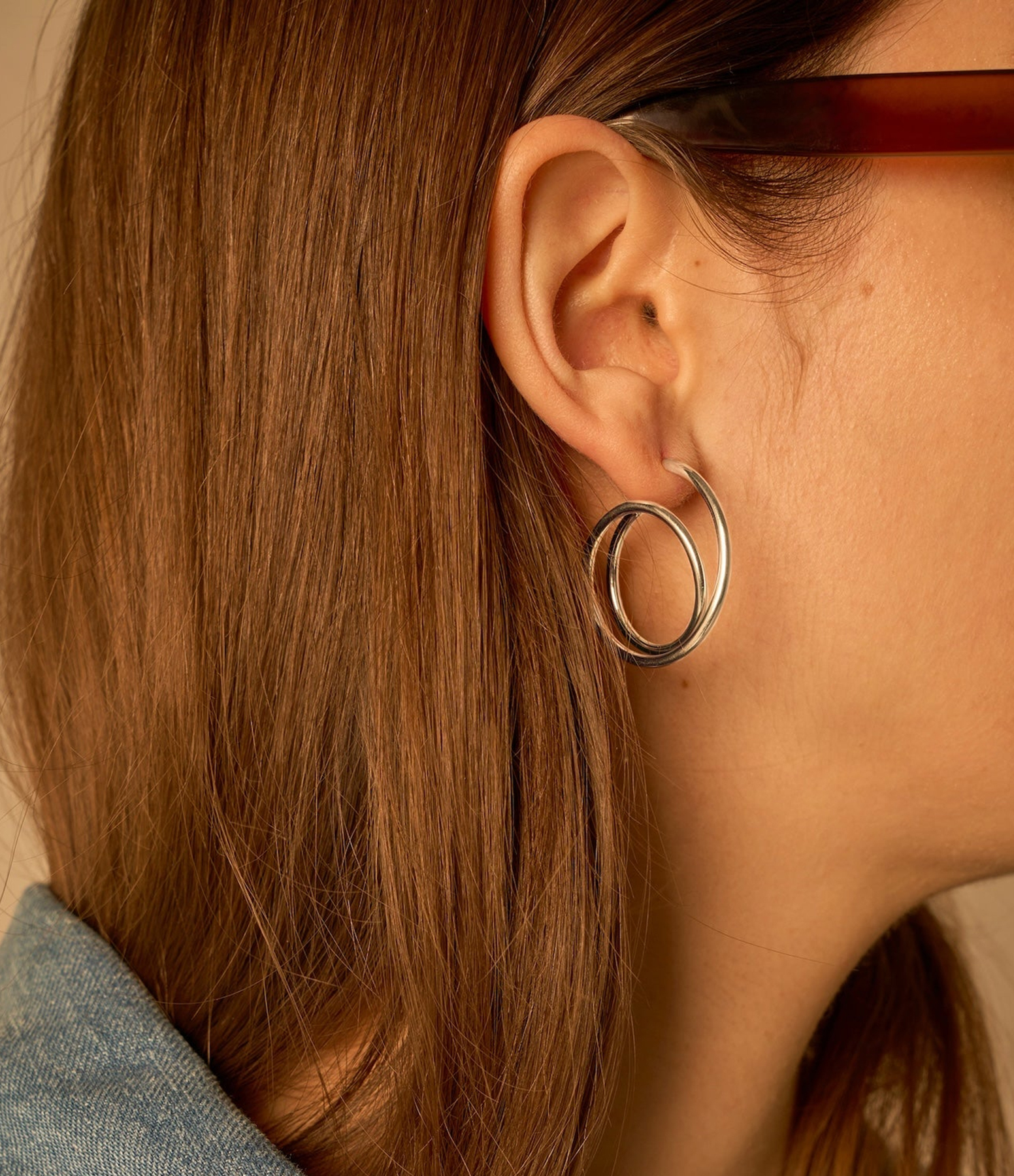 Maxi Spiral 2.0 Silver Earrings